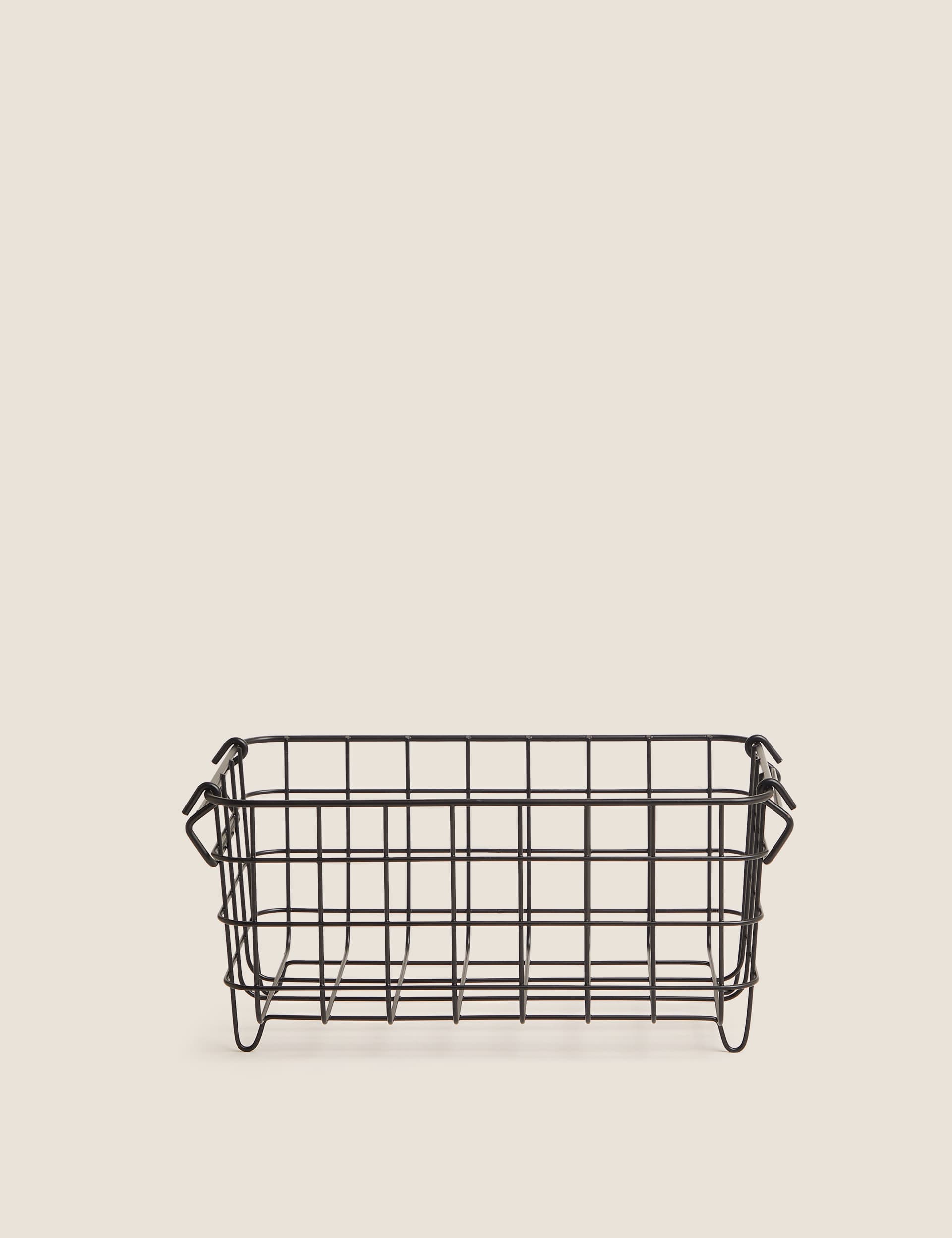 M&S Small Stackable Wire Storage Basket