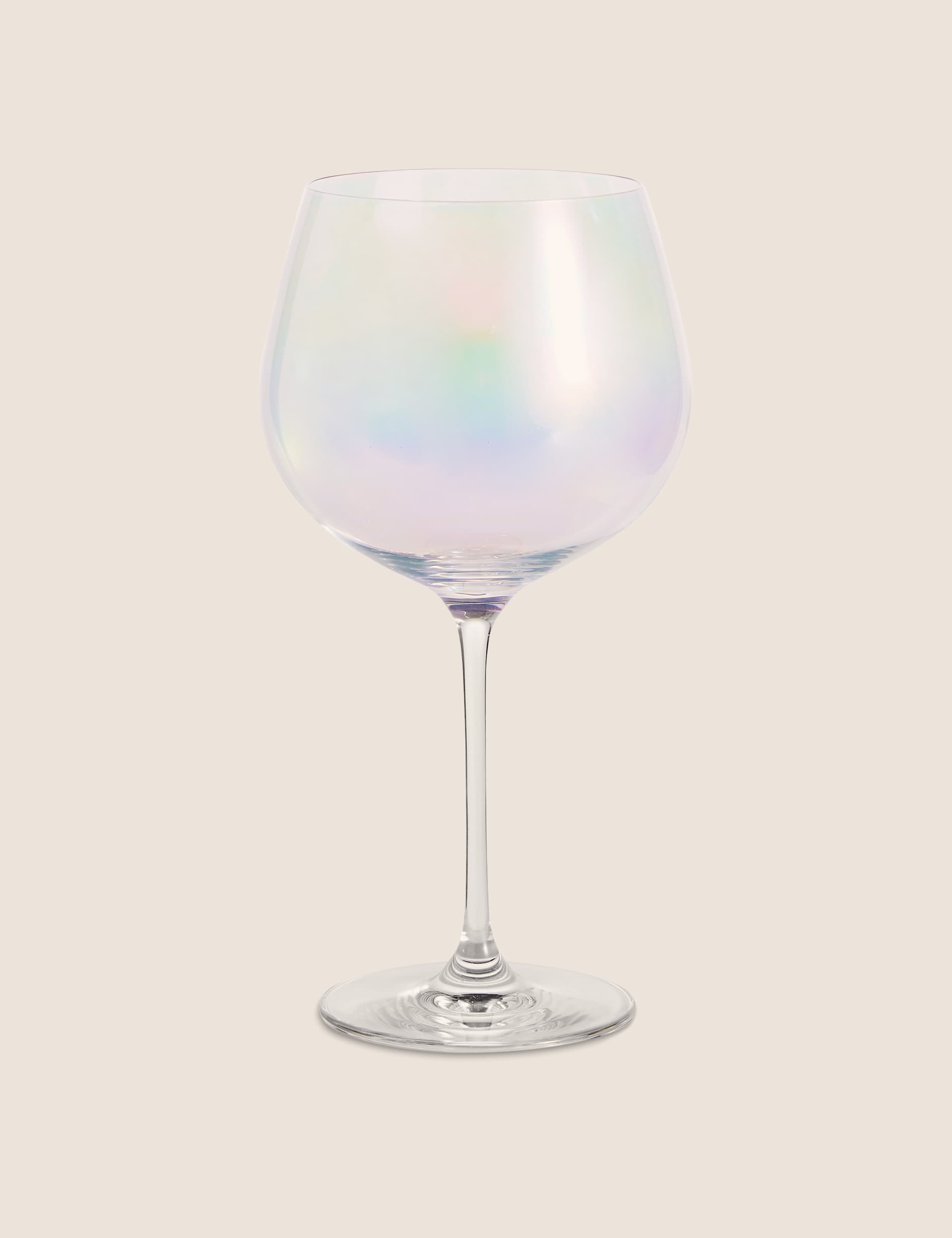 M&S Collection Set of 2 Lustre Gin Glasses - Pearl, Pearl