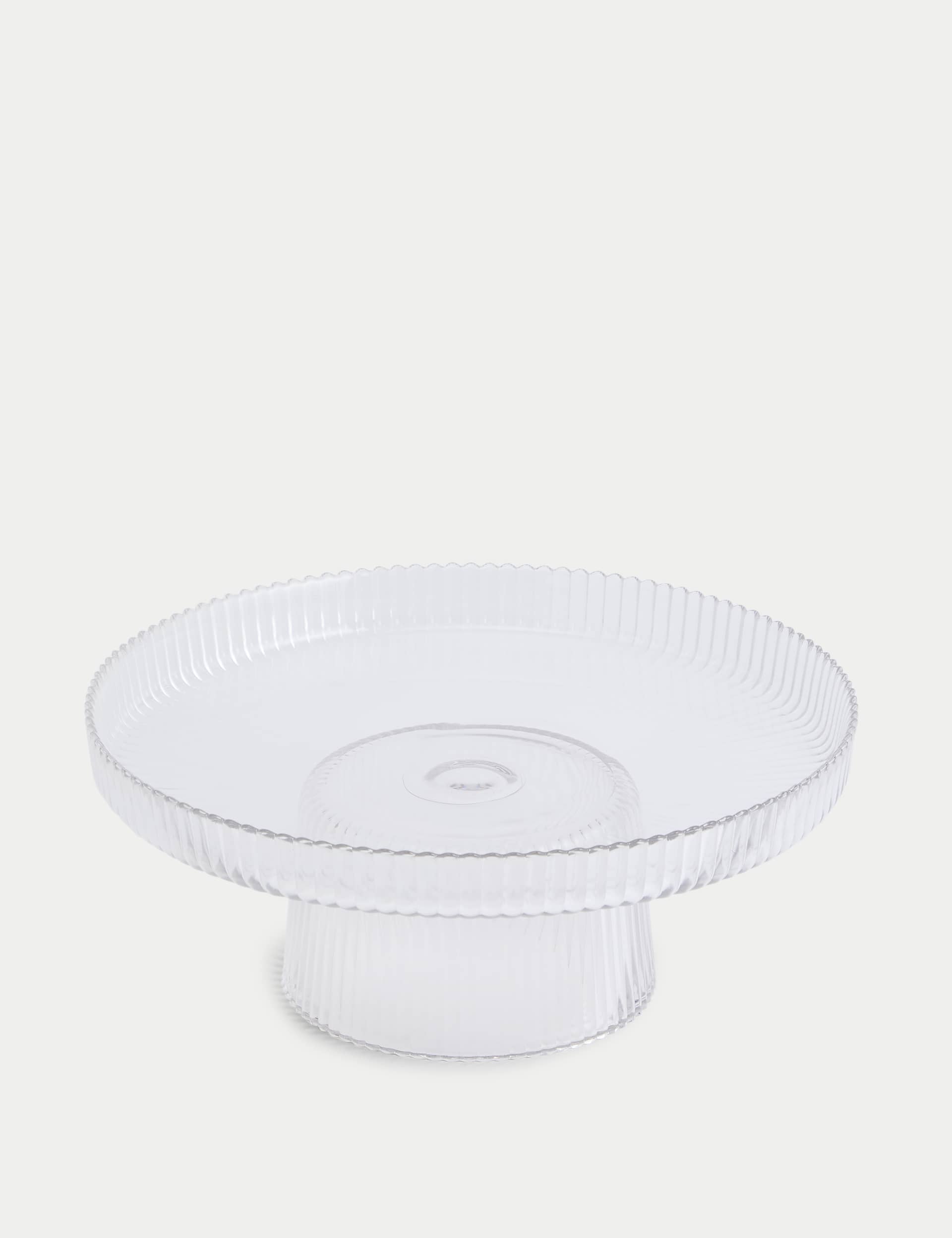 M&S Collection Glass Cake Stand