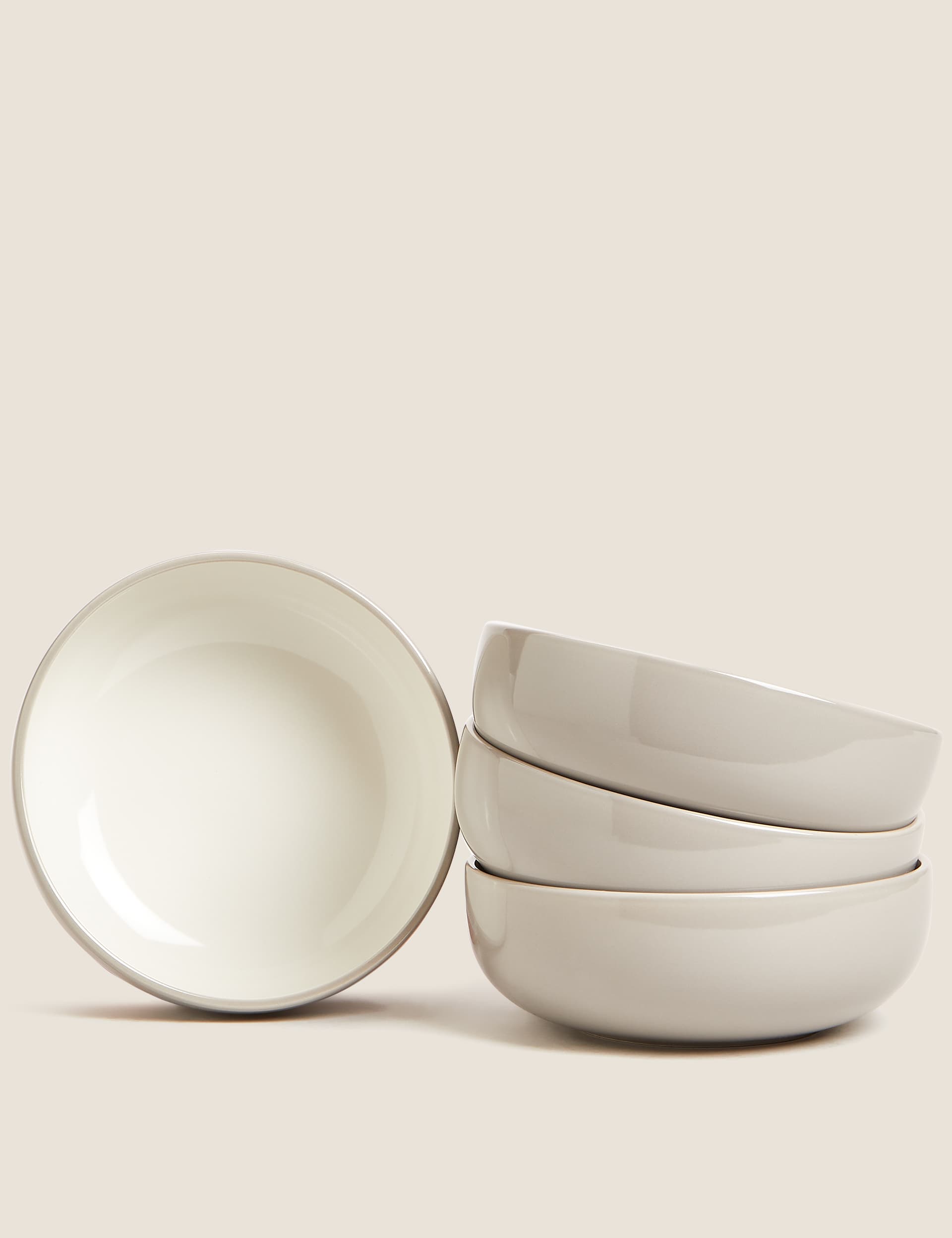 M&S Set of 4 Tribeca Cereal Bowls