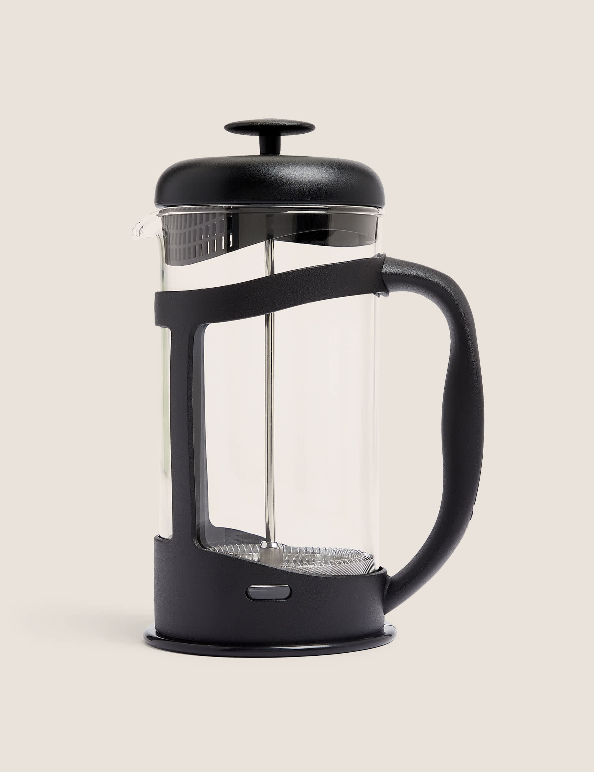 M&S Vienna 8 Cup Cafetiere - Black, Black