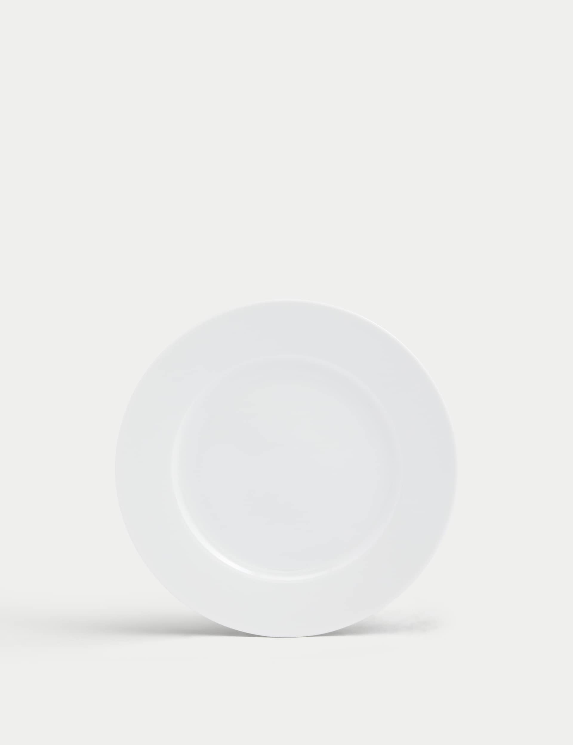 M&S Collection Set of 4 Maxim Side Plates - White, White