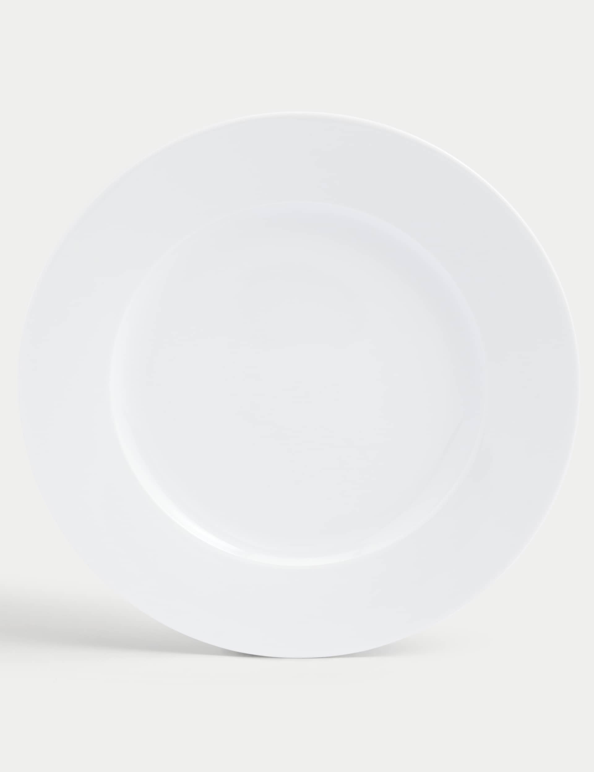 M&S Collection Set of 4 Maxim Dinner Plates - White, White