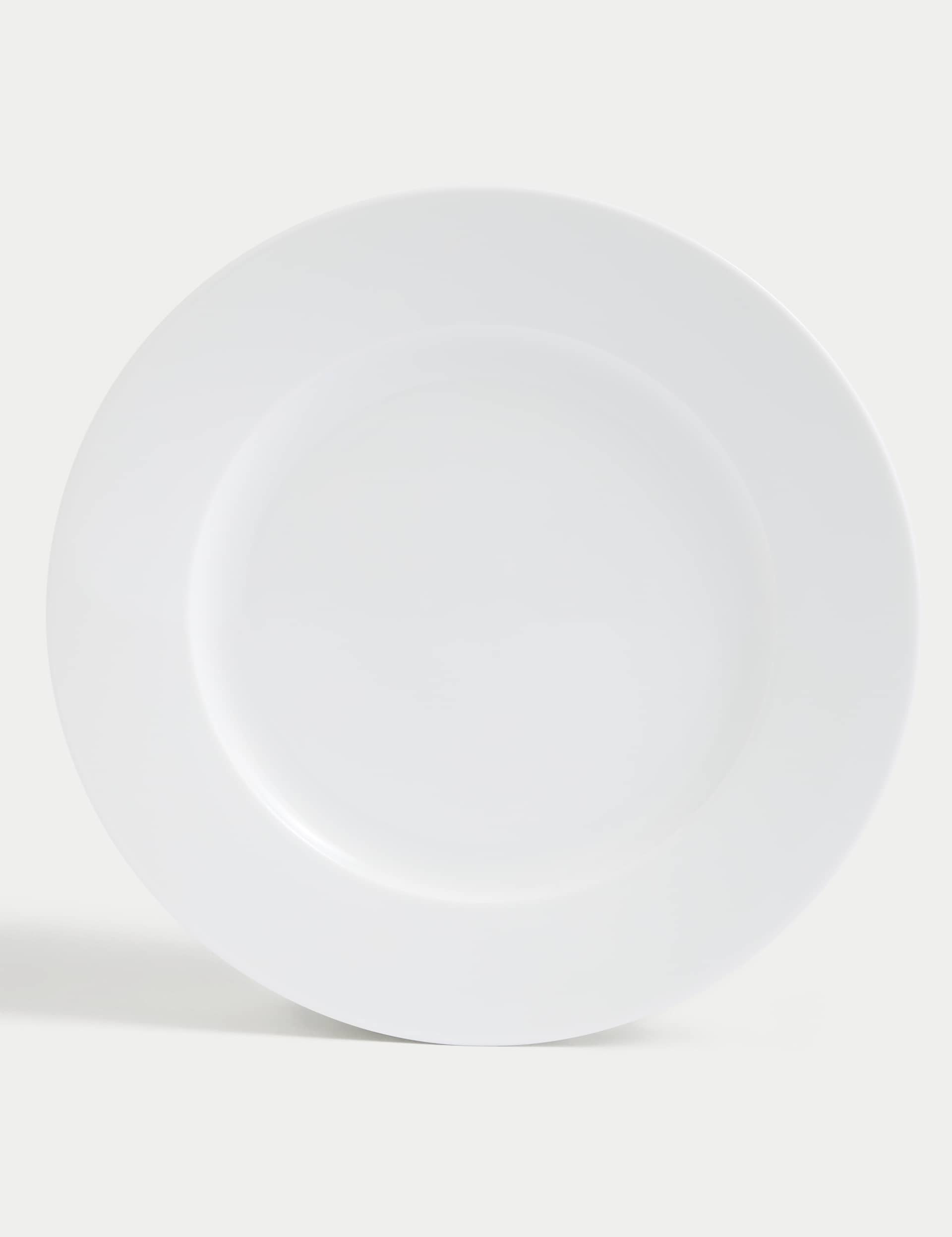 M&S Collection 12 Piece Maxim Dinner Set - White, White