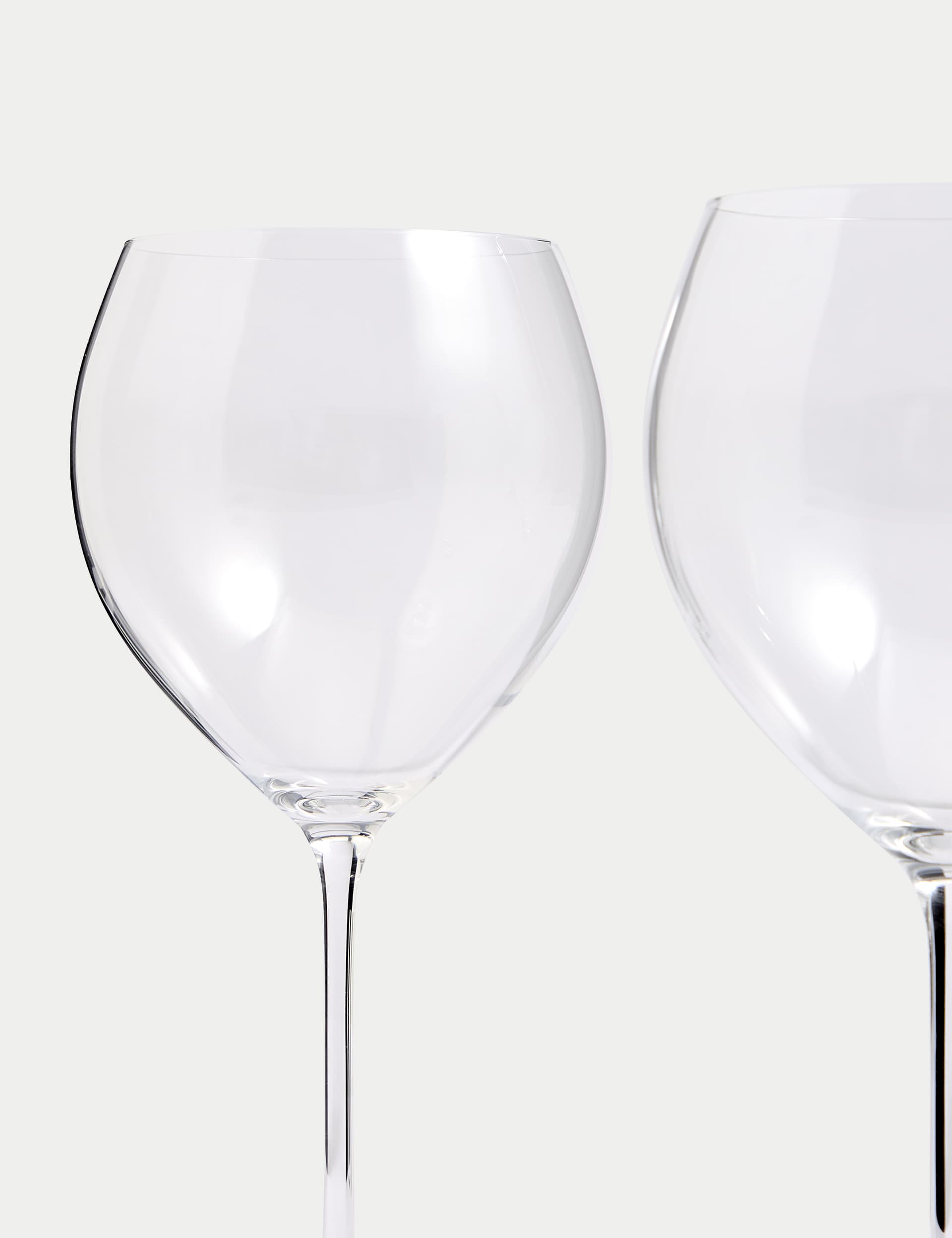 The Sommelier'S Edit Set of 4 Rich White Wine Glasses - Clear, Clear