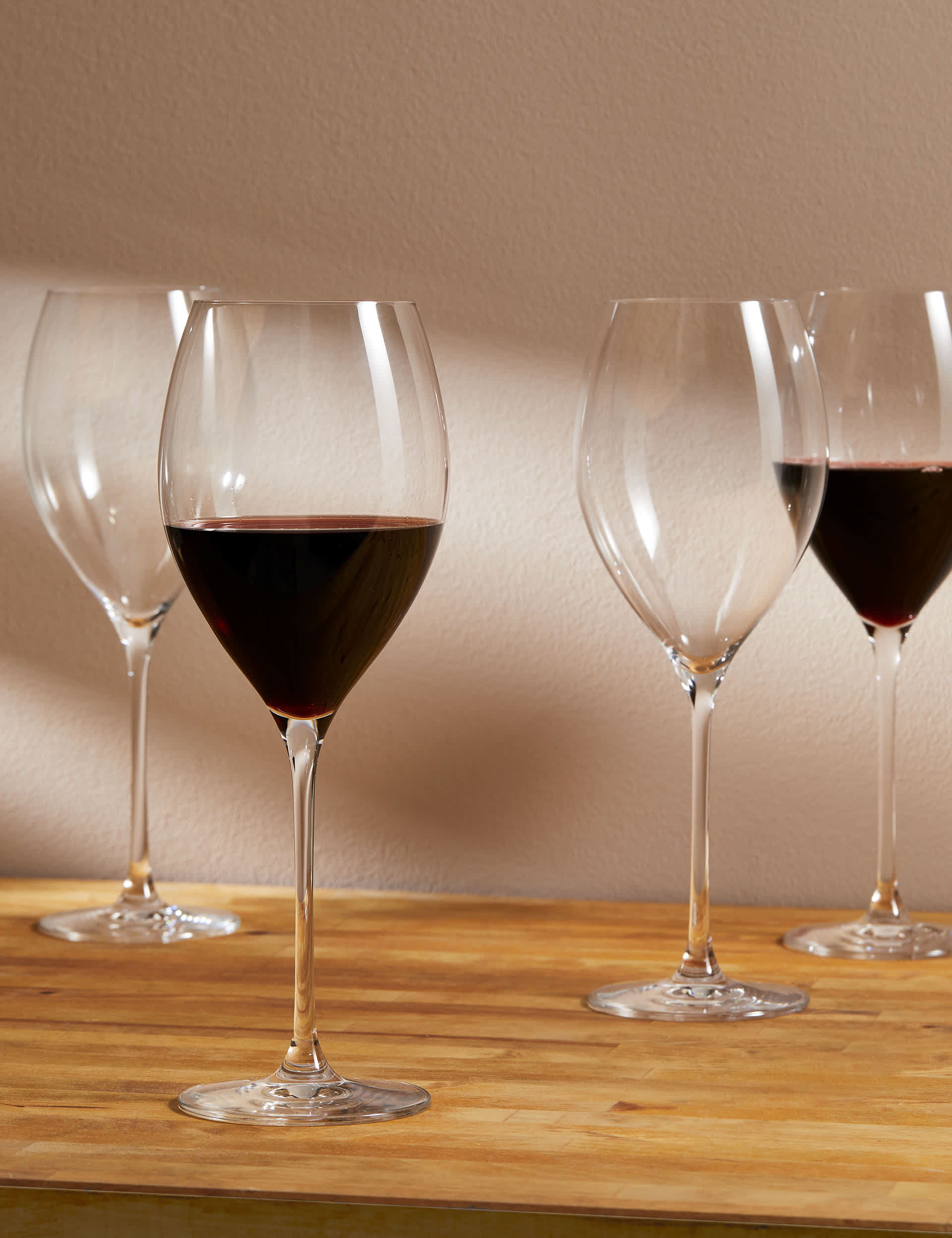 The Sommelier'S Edit Set of 4 Red Wine Glasses - Clear, Clear