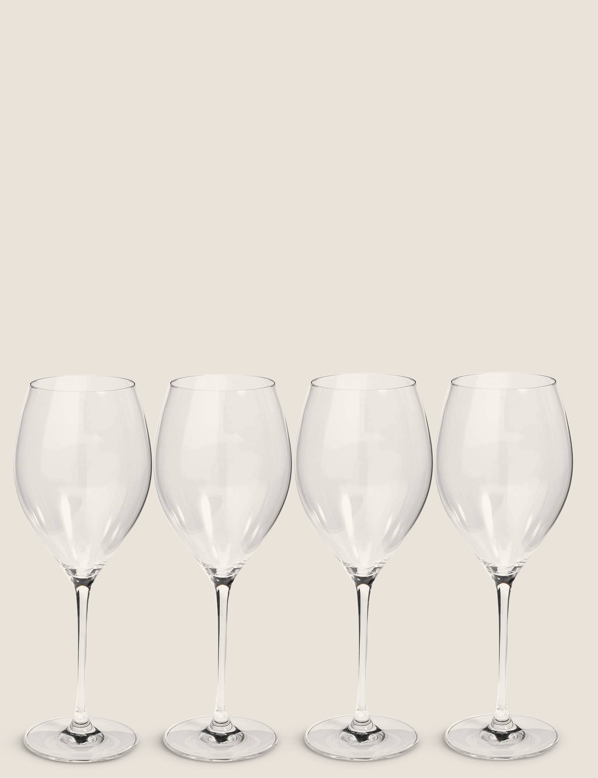 The Sommelier'S Edit Set of 4 Red Wine Glasses - Clear, Clear