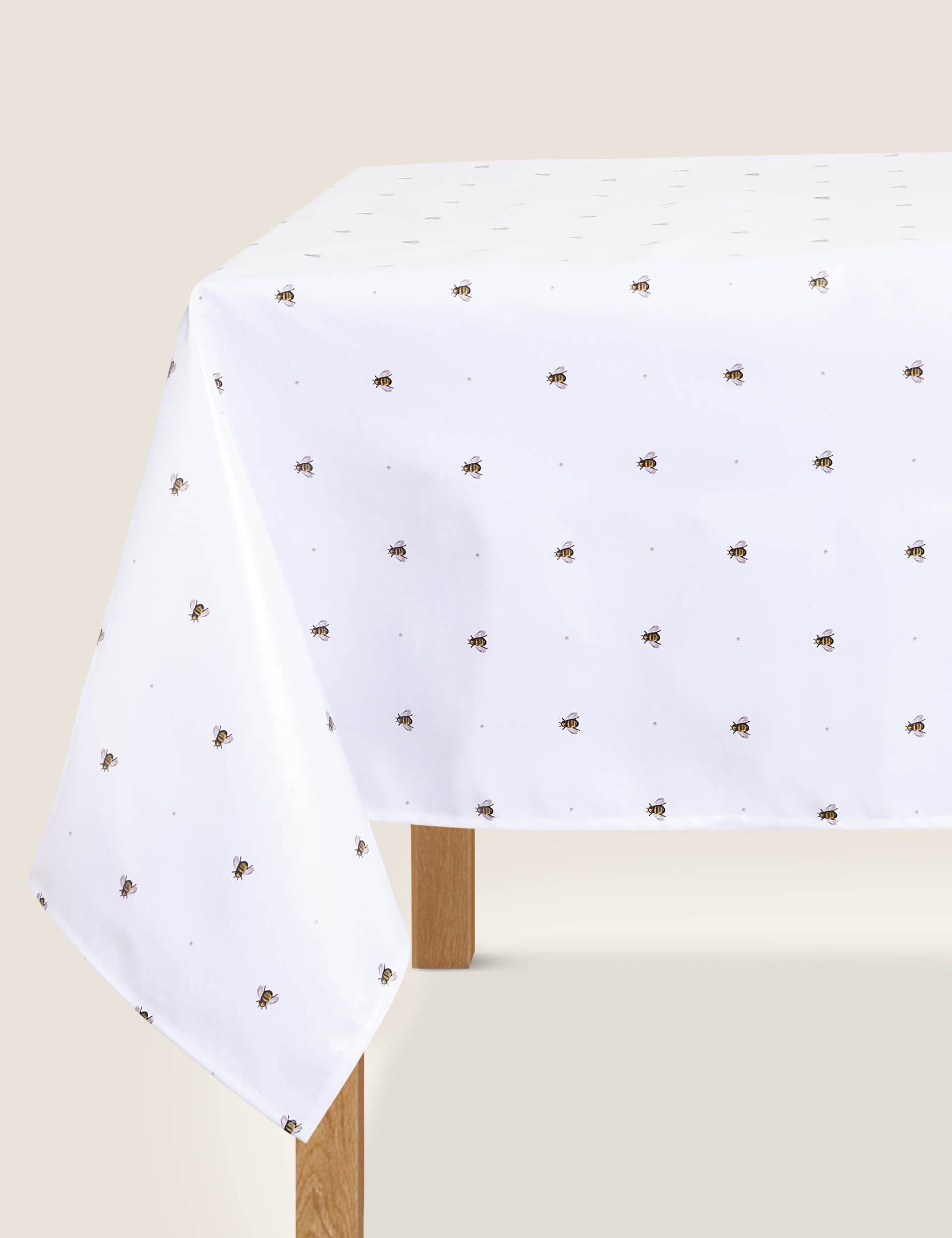 M&S Bee Wipe Clean Tablecloth