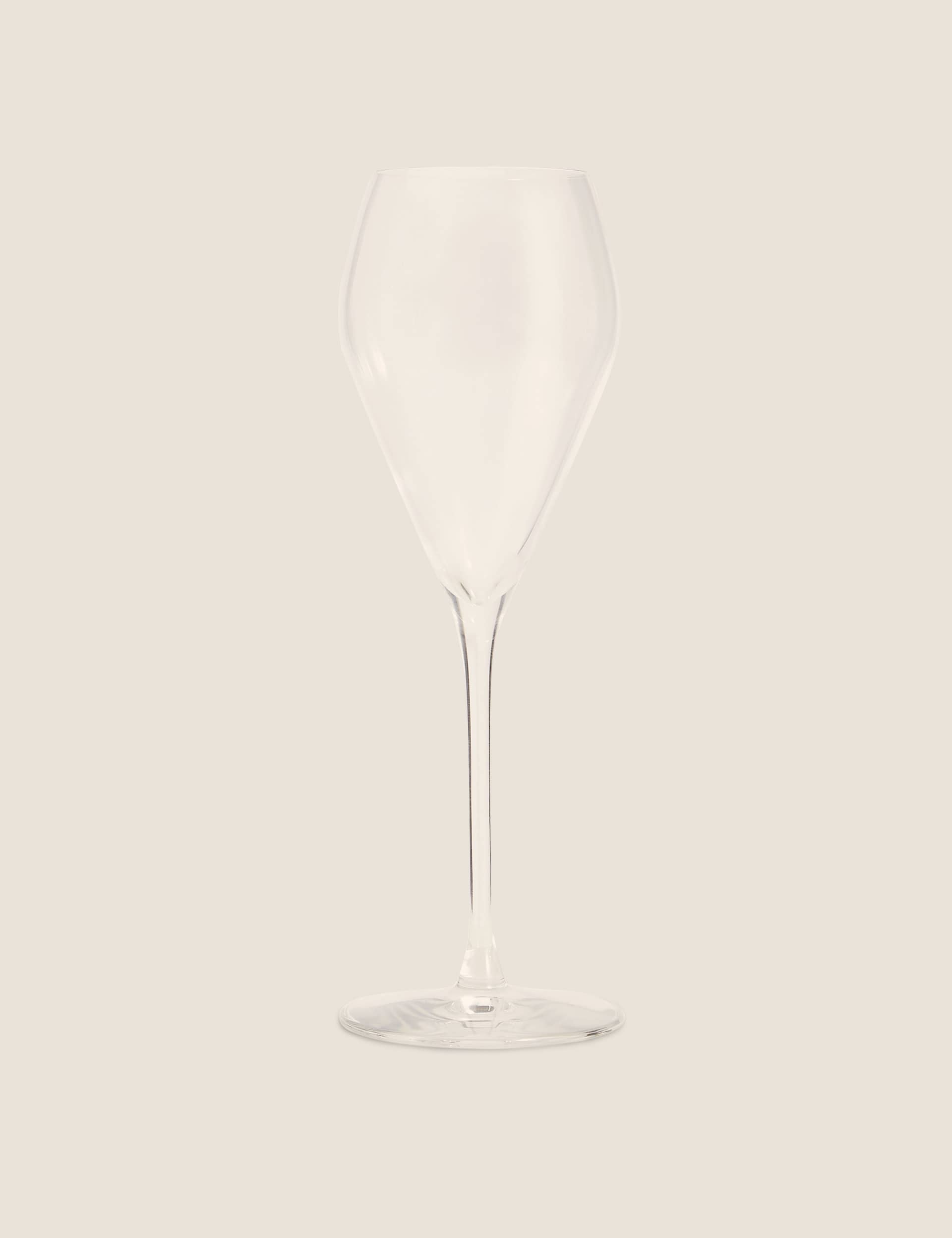 M&S Collection Set of 2 Prosecco Glasses - Clear, Clear