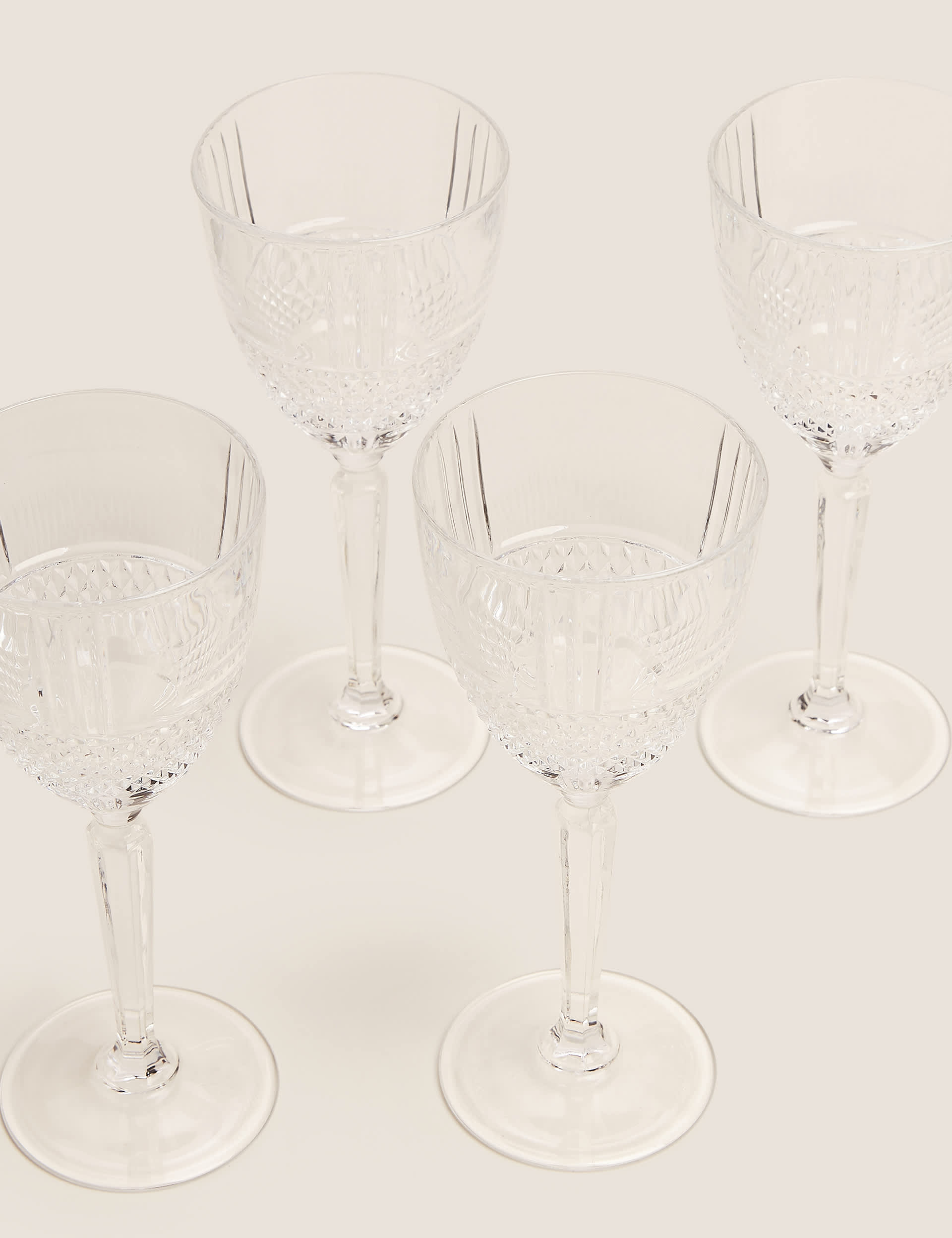 M&S Collection Set of 4 Adeline Wine Glasses