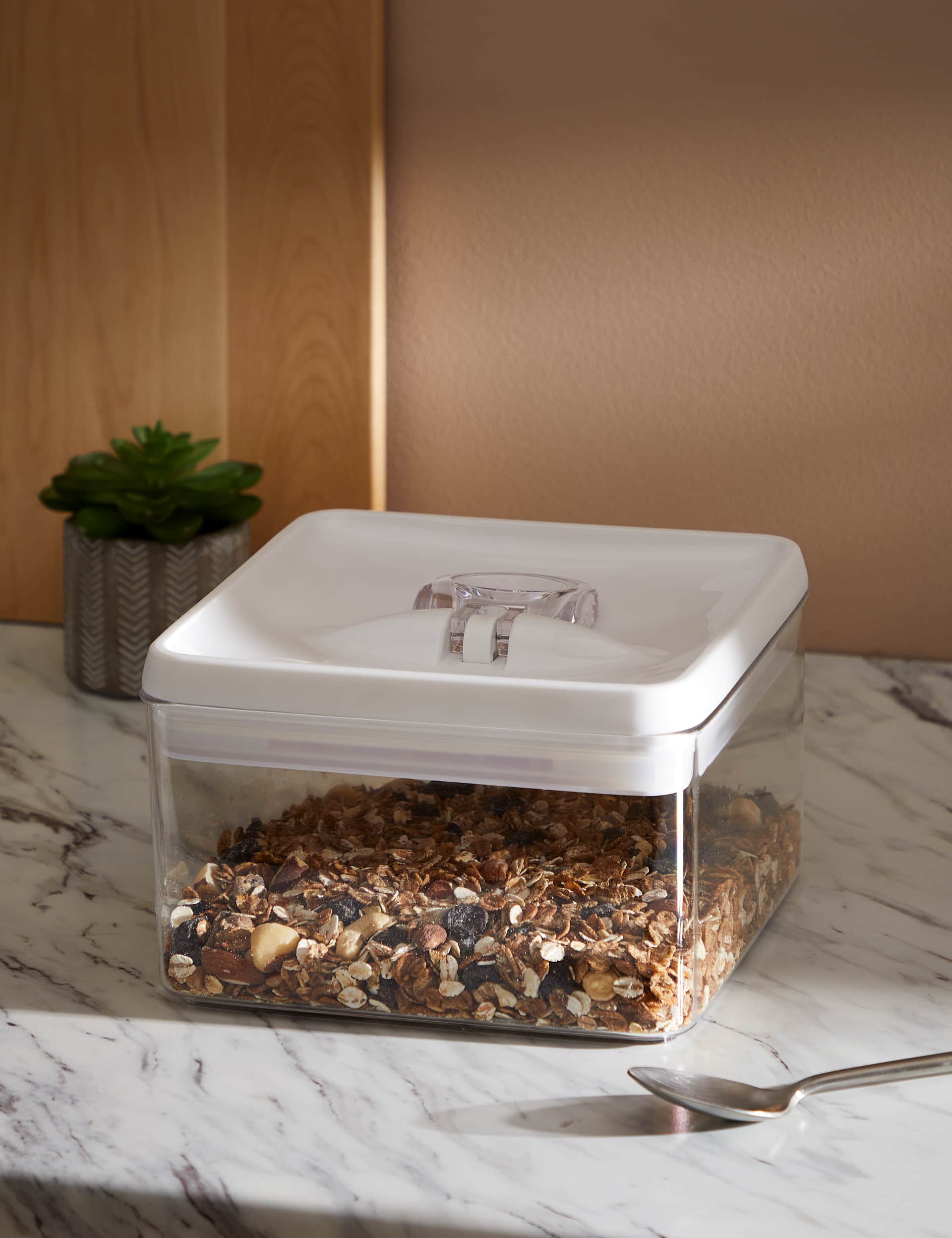 M&S 3L Square Flip-Tight Food Storage
