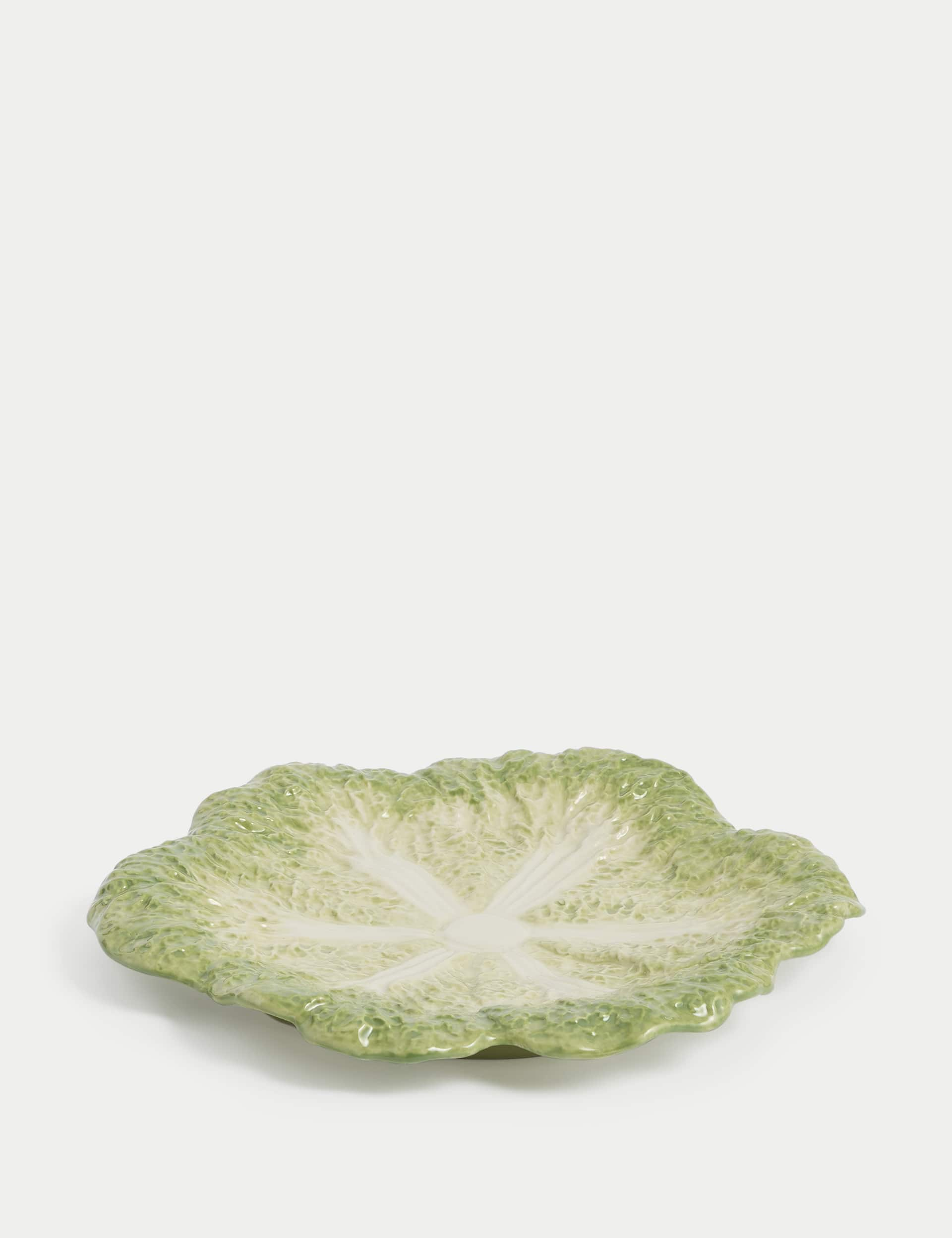 M&S Cabbage Plate - Green, Green