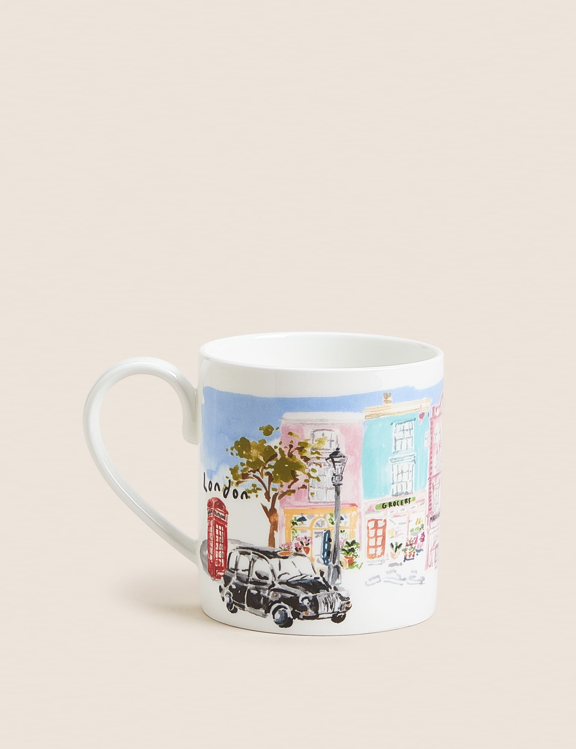 M&S Collection London Mug - Multi, Multi