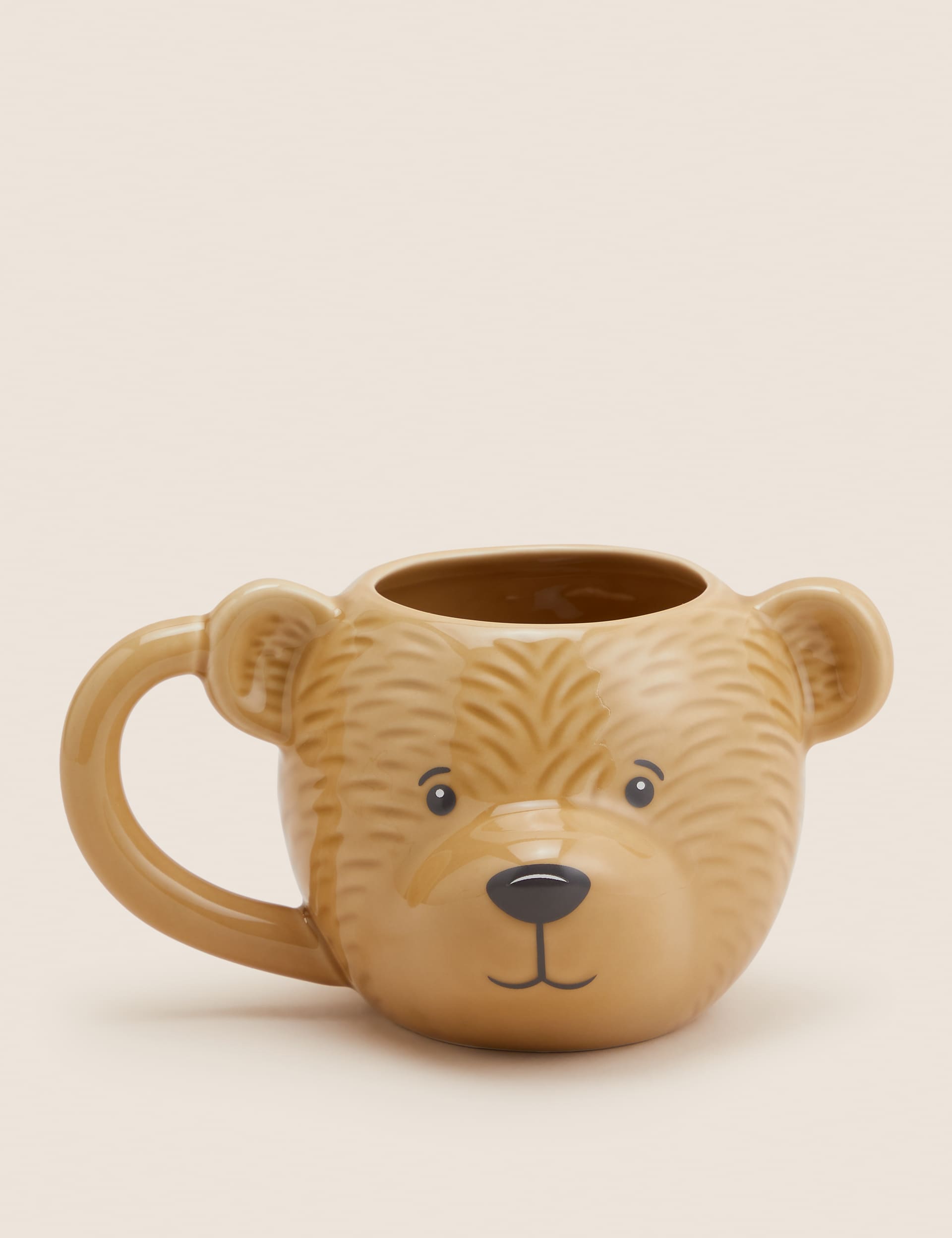 Spencer Bear Mug - Brown, Brown