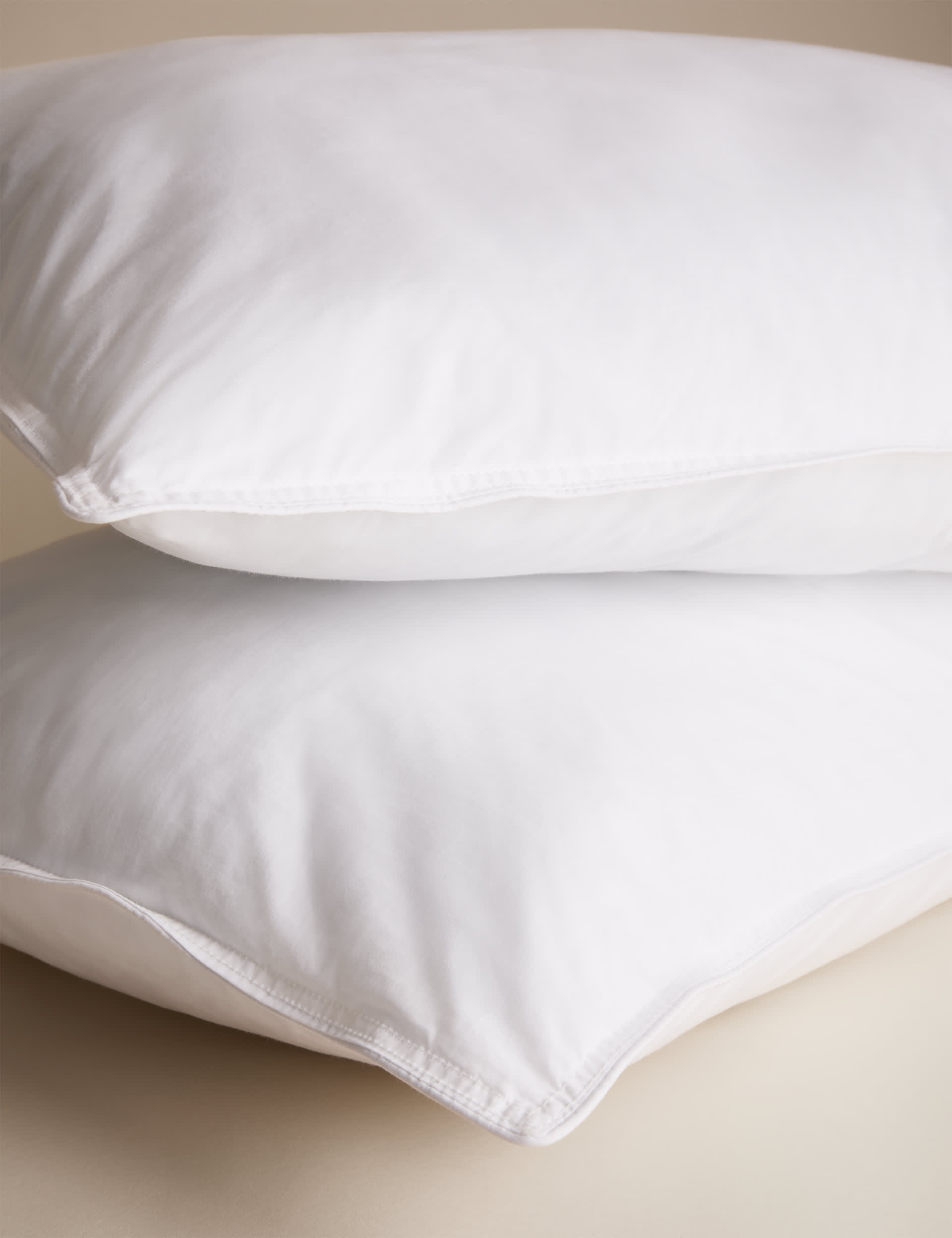 M&S Collection 2 Pack Ultimate Comfort Soft Pillows - White, White