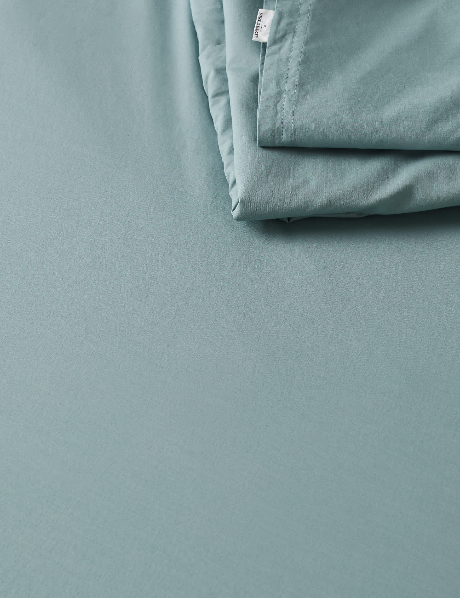 M&S X Fired Earth Washed Cotton Deep Fitted Sheet - SGL - Storm, Garden Folly,Apres Ski,Camella,Hesp