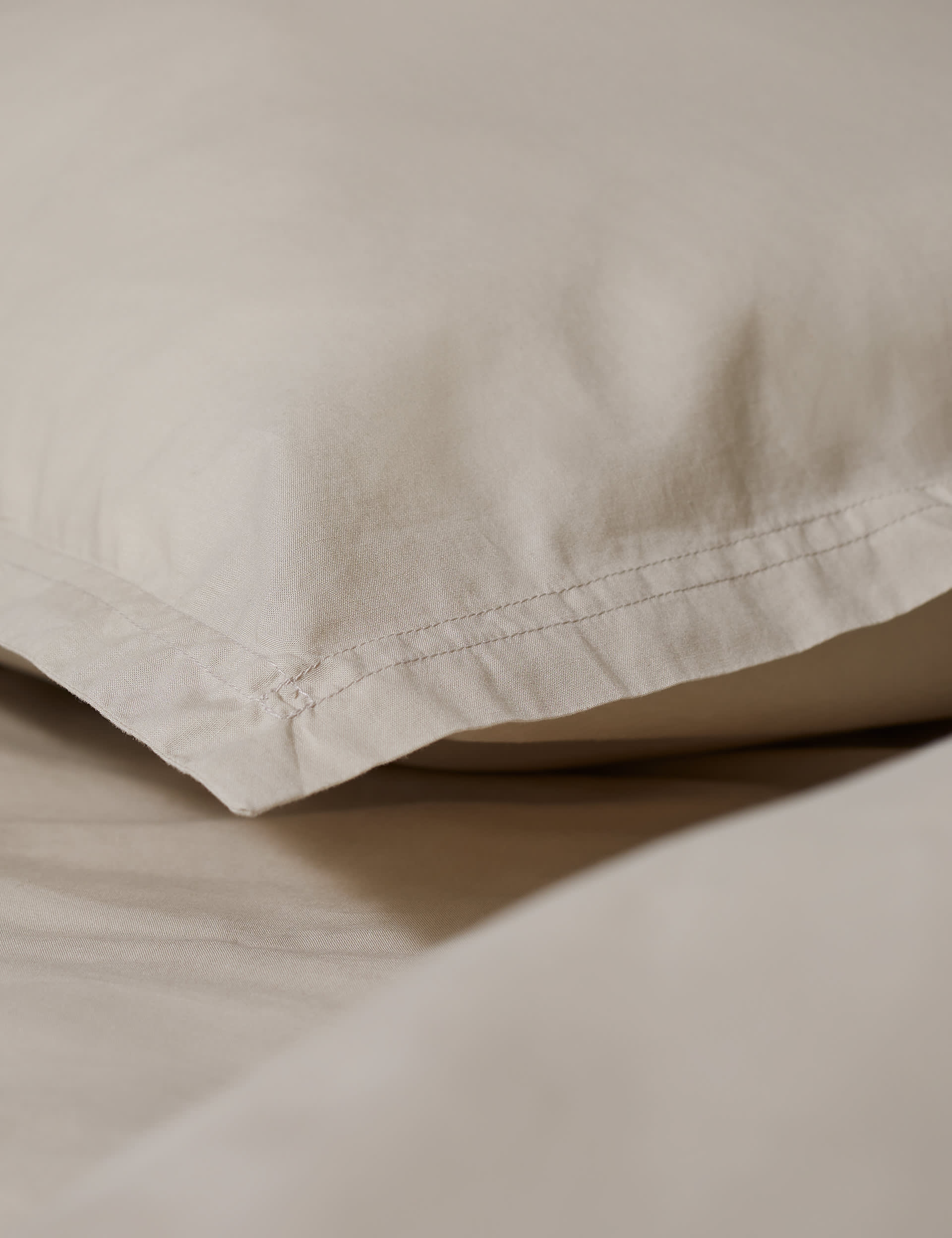 M&S X Fired Earth 2 Pack Washed Cotton Oxford Pillowcases - Malm, Storm,Weald Green,Dusty Cedar,Gard