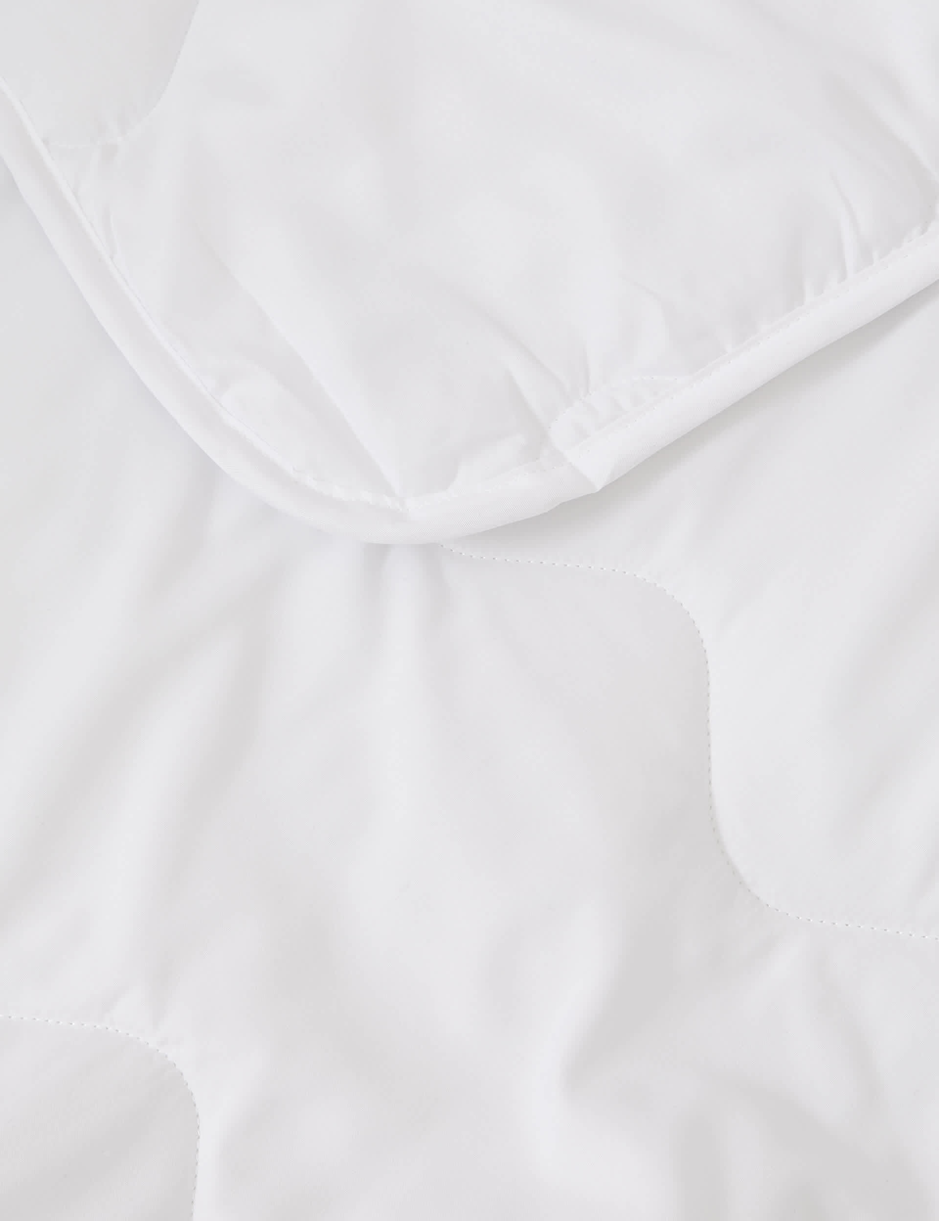 M&S Collection Antibacterial Cot Bed Duvet & Pillow Set - COTBD - White, White