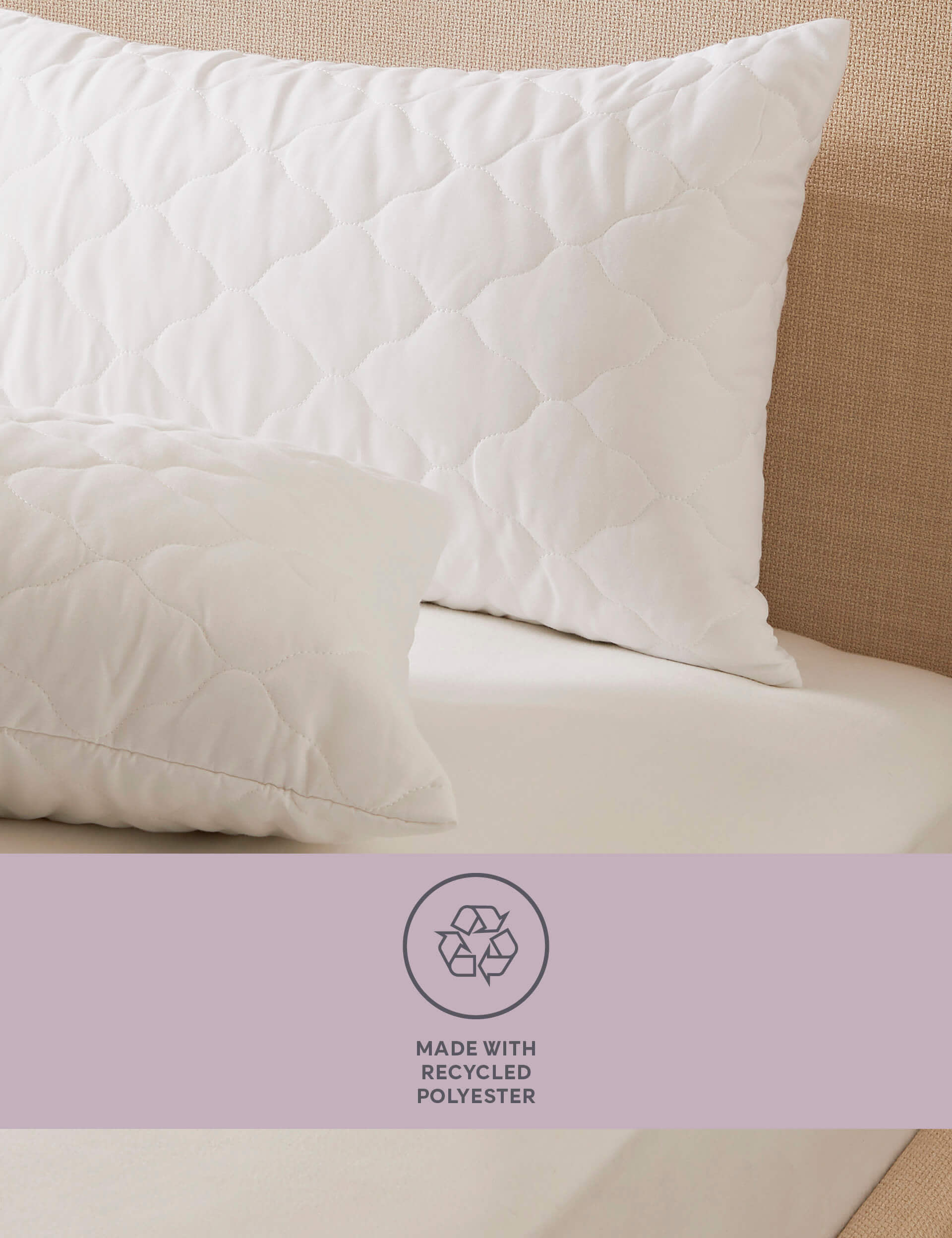 M&S 2pk Simply Soft Pillow Protectors
