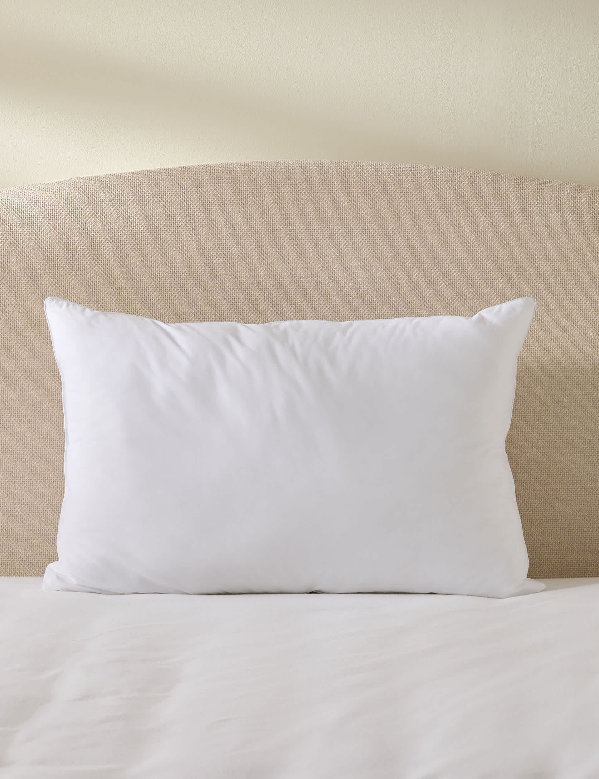 Sleep Solutions Feels Like Memory Foam Pillow - White, White