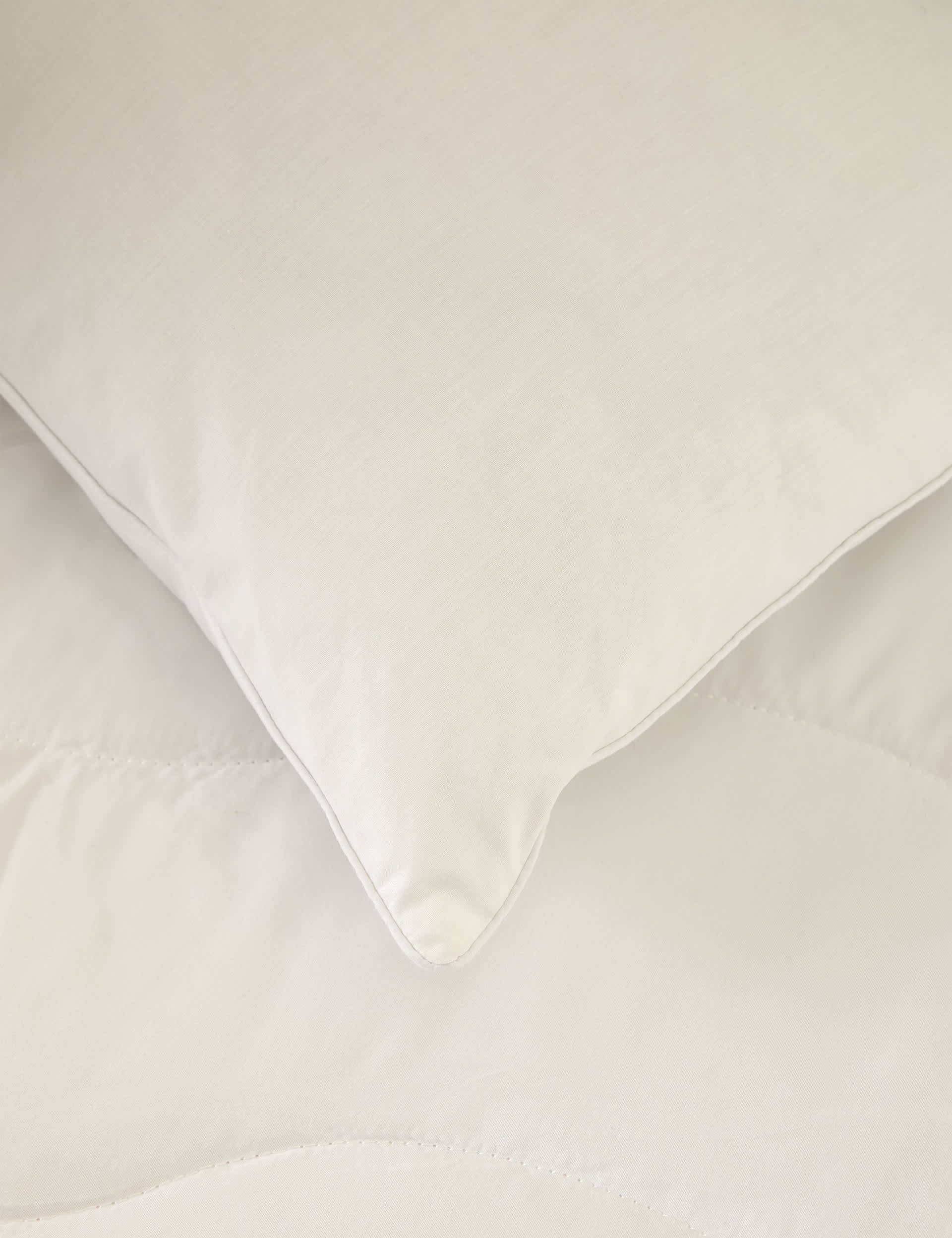 M&S Collection Anti Allergy Cot Bed Pillow - TODDL - White, White