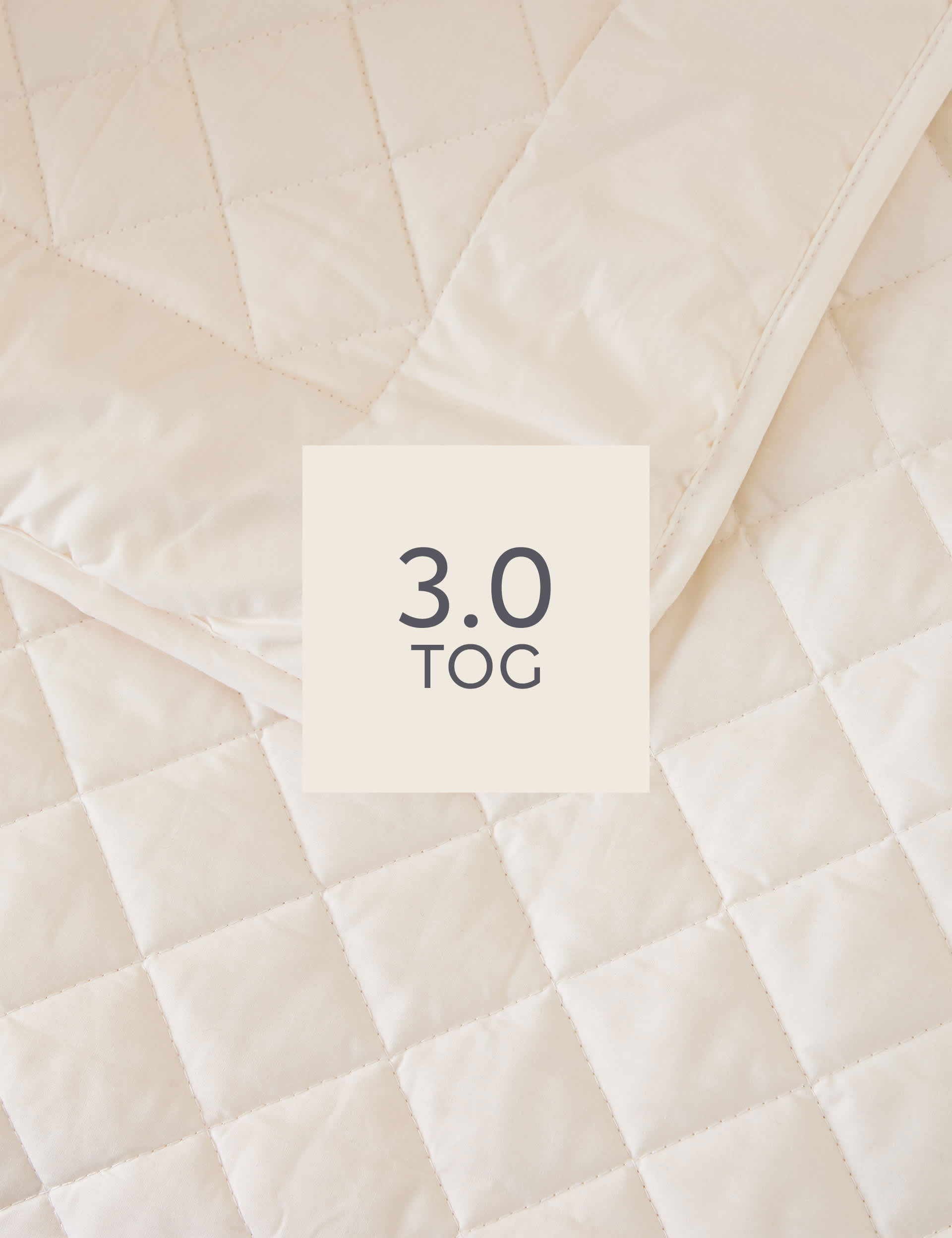 M&S Collection Pure Wool & Cotton 3 Tog Cot Bed Duvet - TODDL - White, White