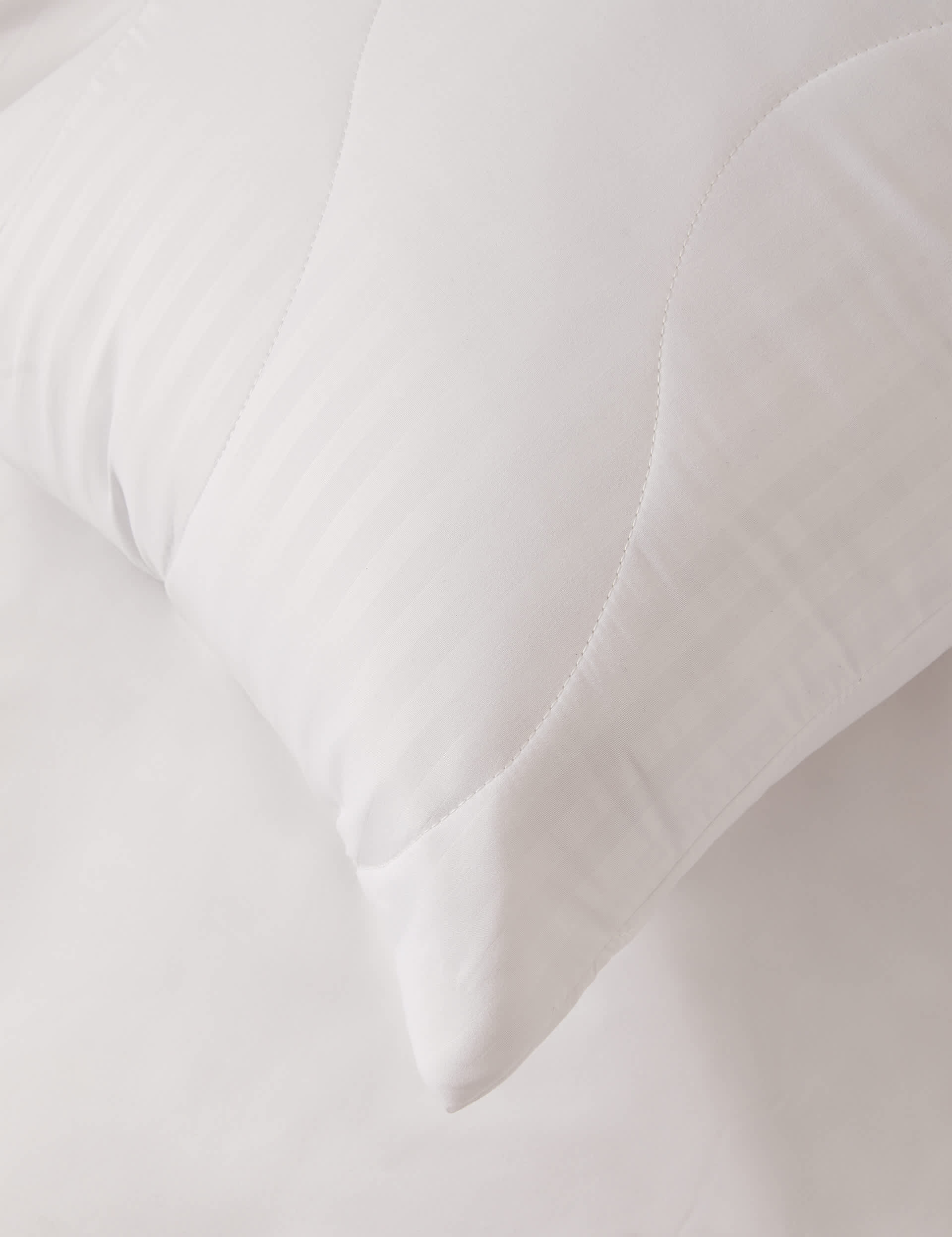 M&S Collection 2 Pack Supremely Washable Pillow Protectors - White, White