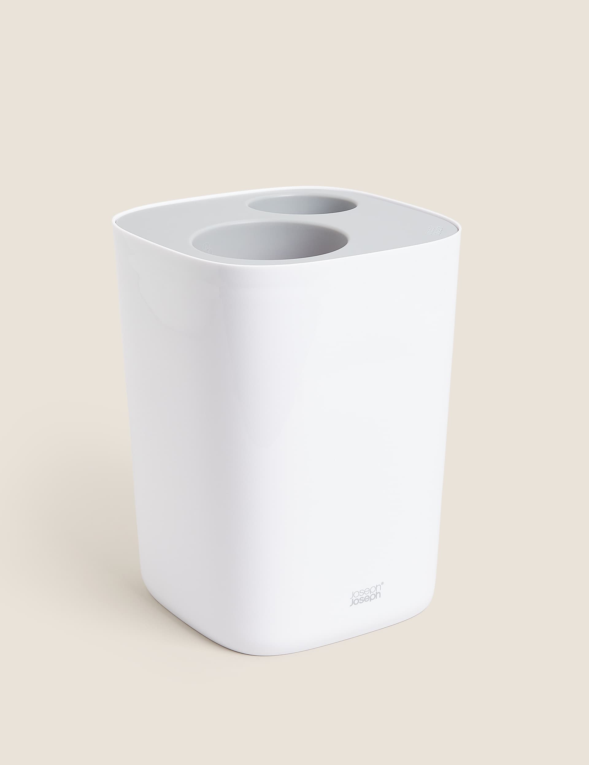 Joseph Joseph Split Waste & Recycling Bin - Grey Mix, Grey Mix