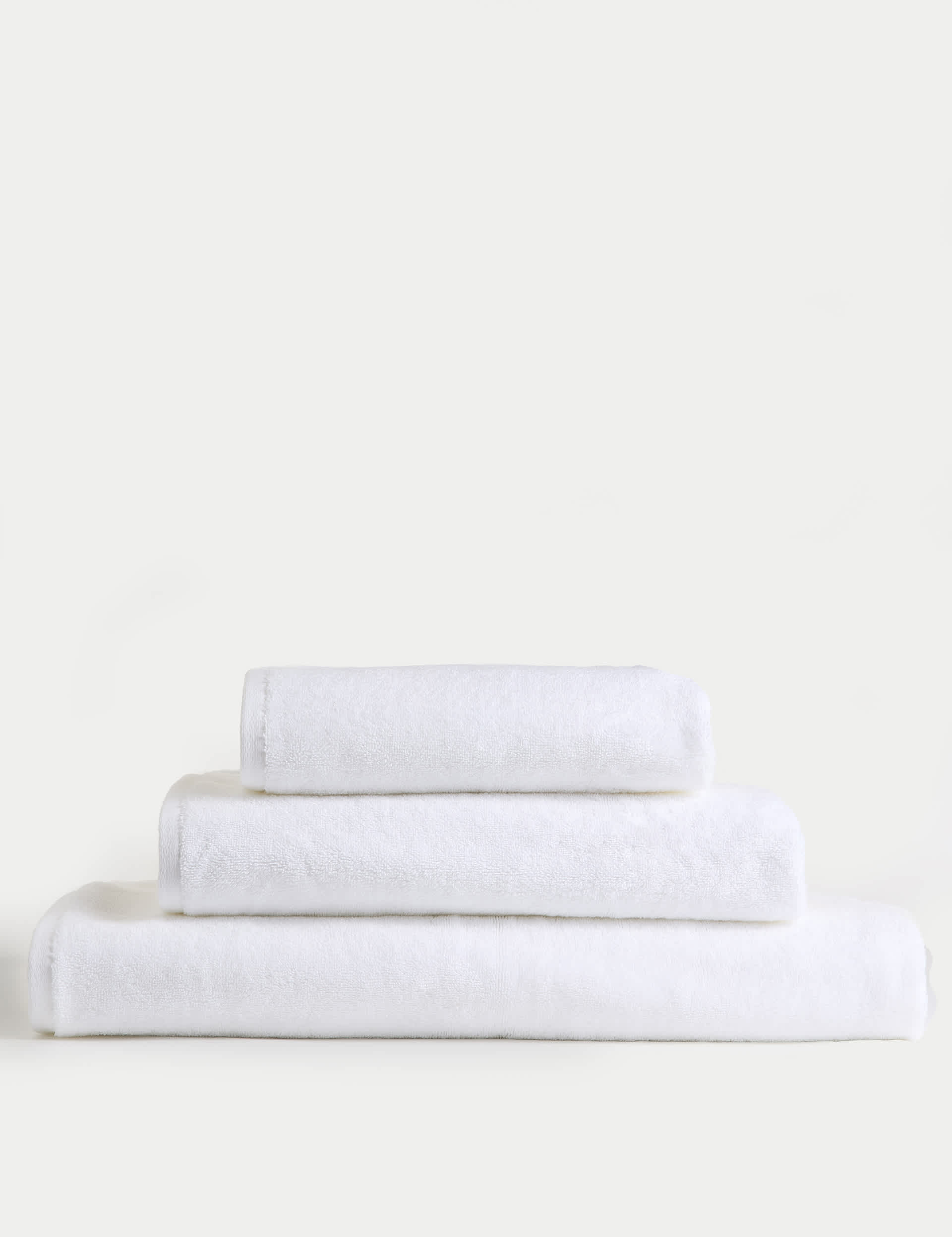 M&S X Fired Earth Pure Cotton Marl Towel - EXL - Apres Ski, Malm,Weald Green,Storm,Apres Ski,Under T