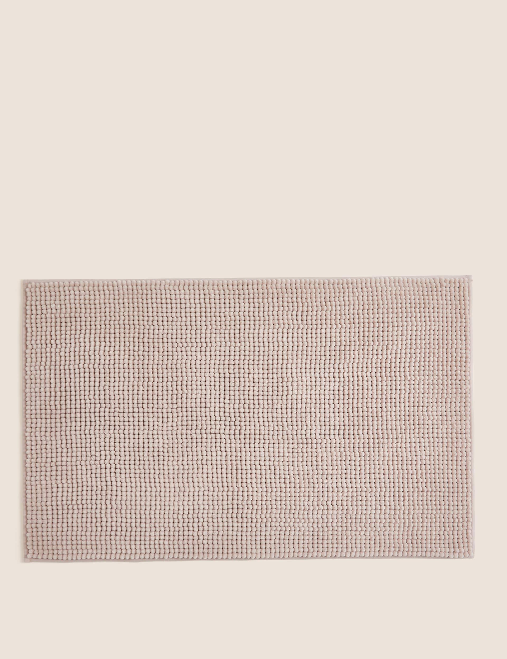 M&S Bobble Bath Mat - Mocha, Stone,White,Mocha,Teal,Sage Green,Light Grey