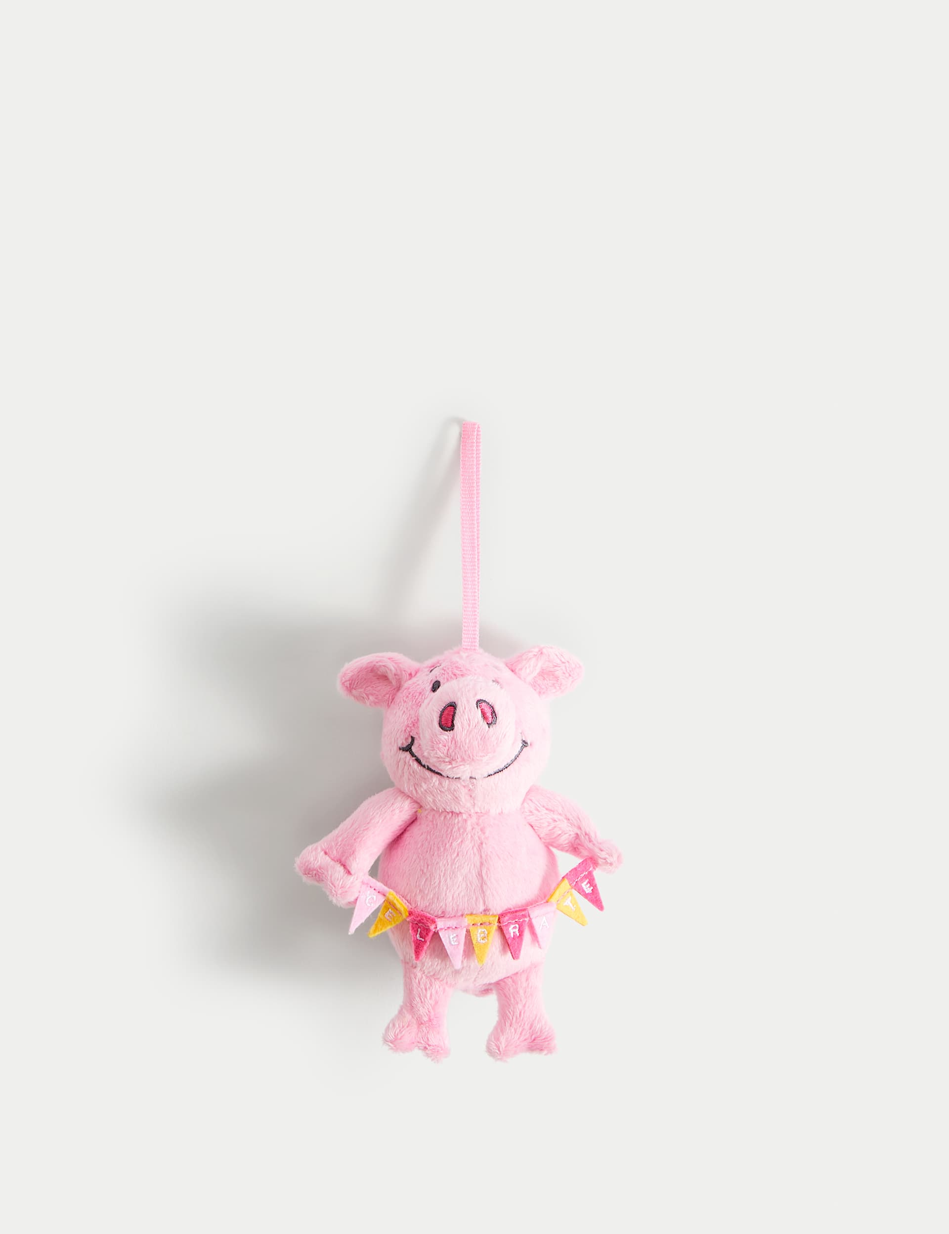 Percy Pig Celebrate Hanging Decoration - Pink Mix, Pink Mix