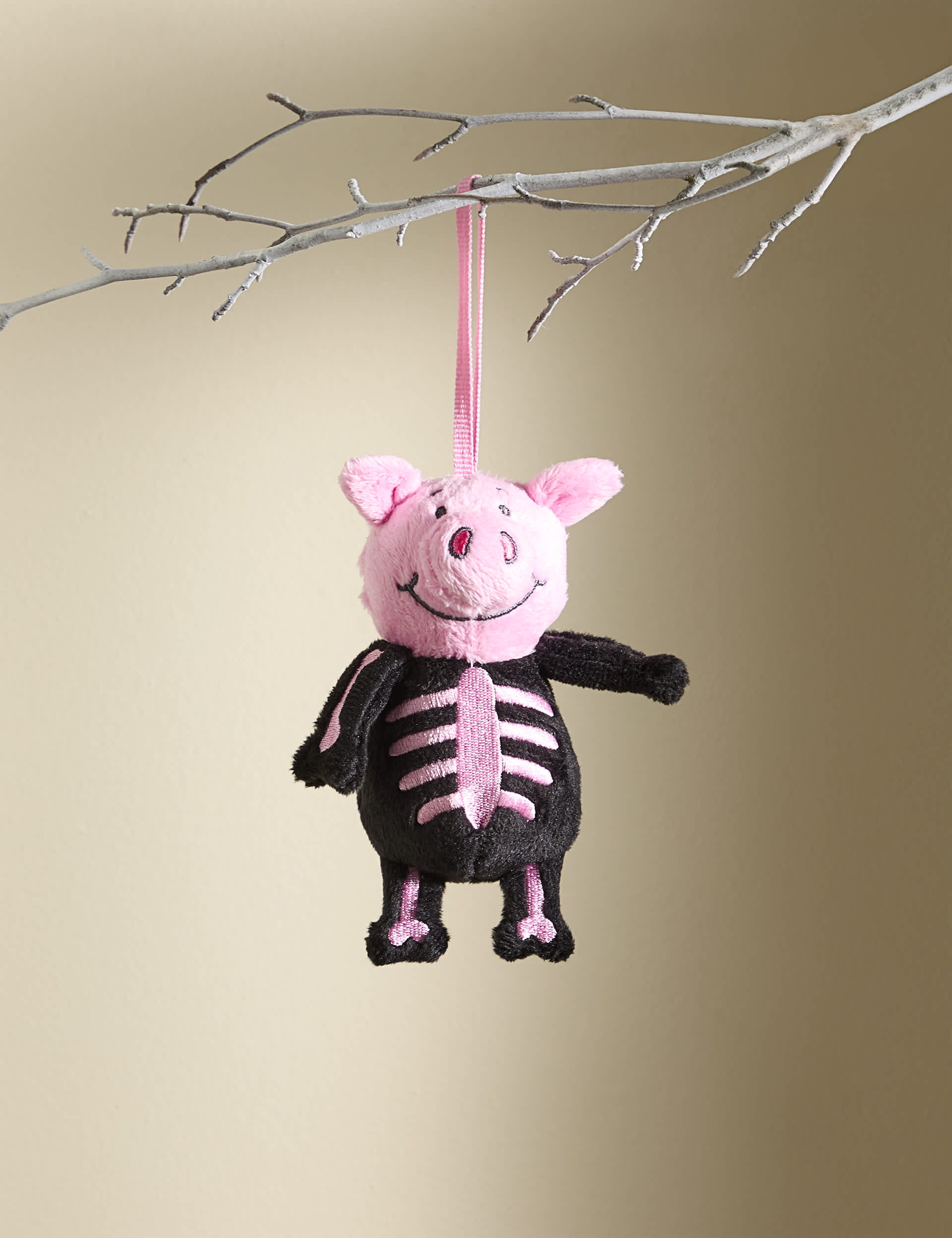 Percy Pig Halloween Hanging Decoration - Pink Mix, Pink Mix