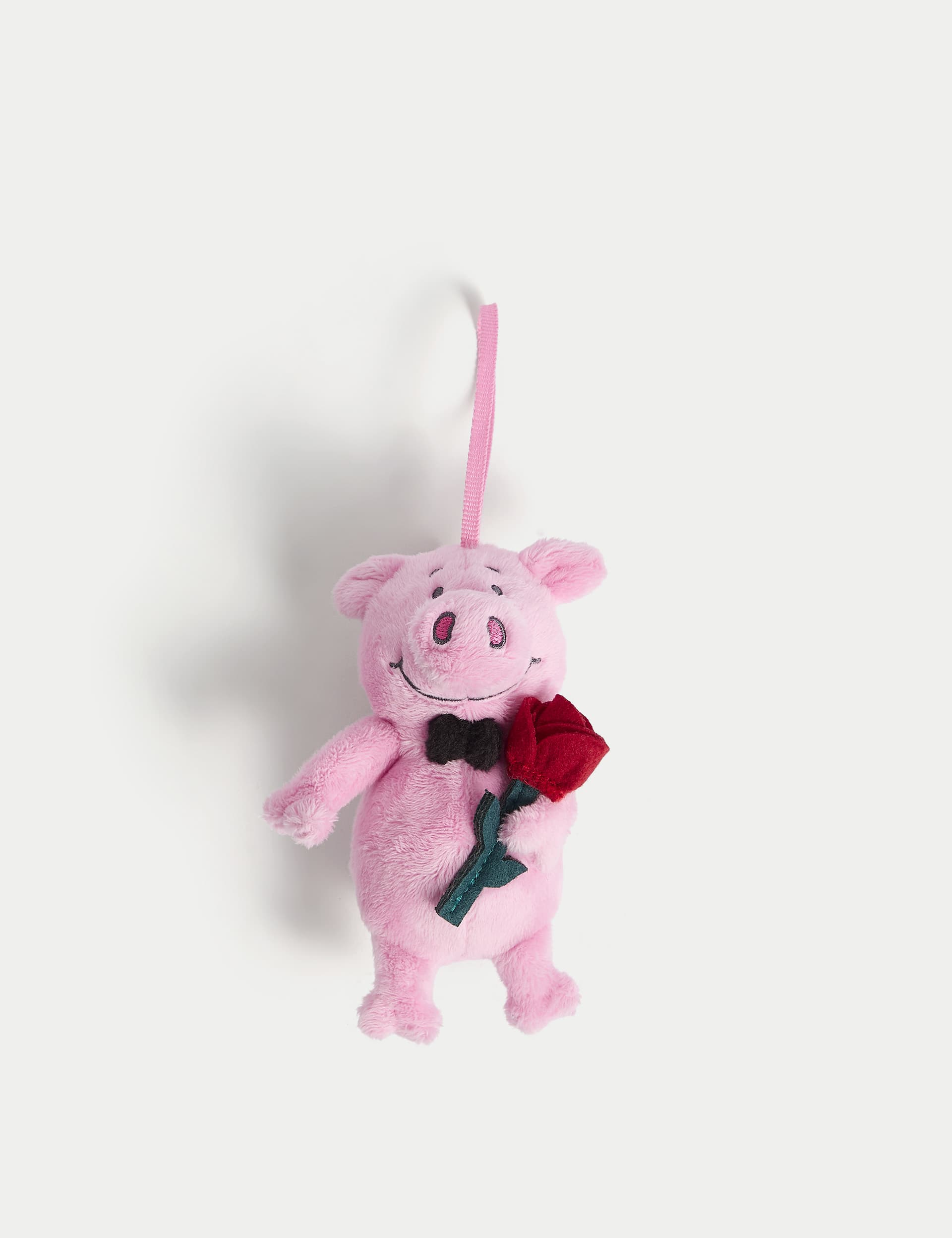 Hanging Valentine's Percy Pig Decoration - Pink Mix, Pink Mix