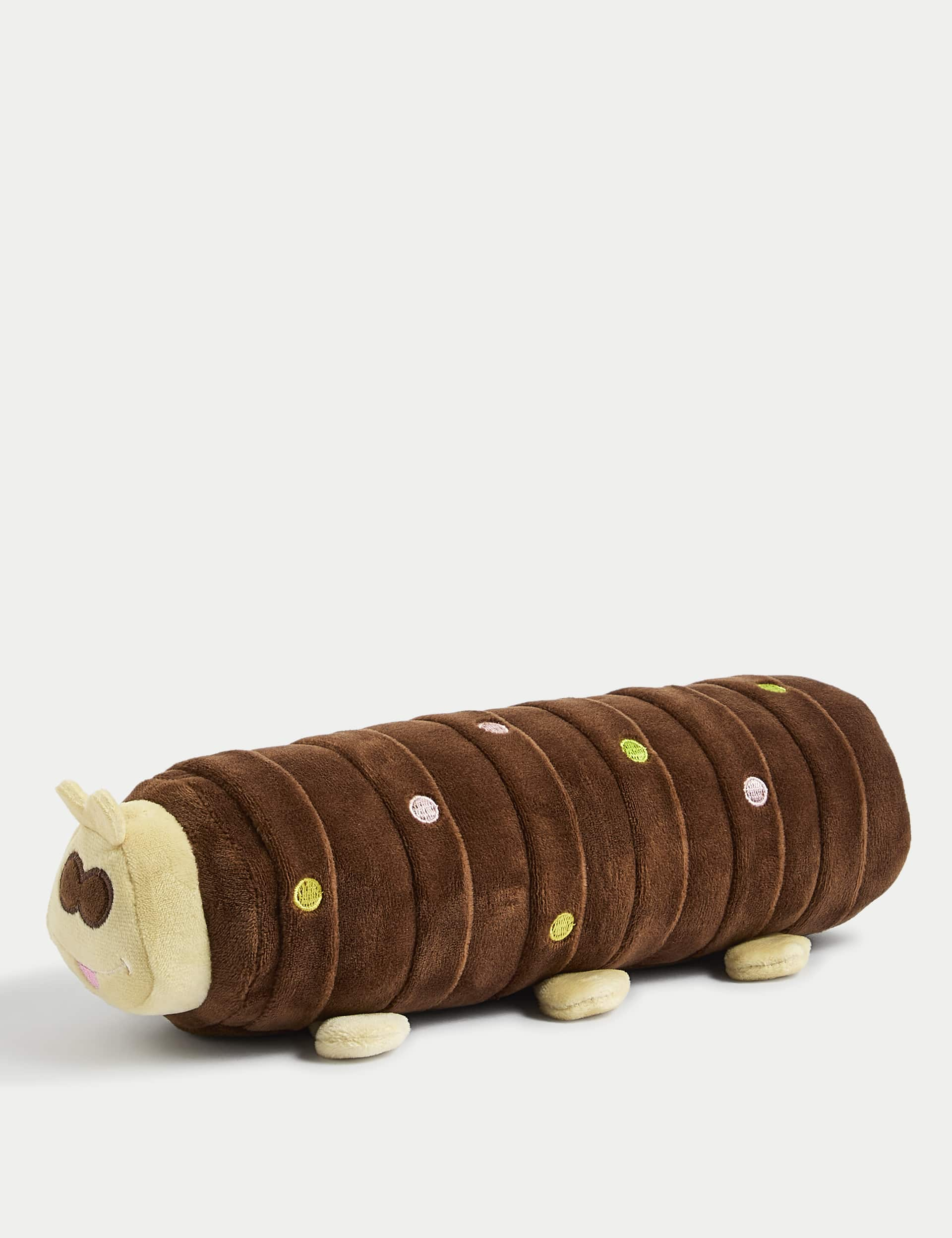 Colin the Caterpillar Pet Toy - Brown Mix, Brown Mix