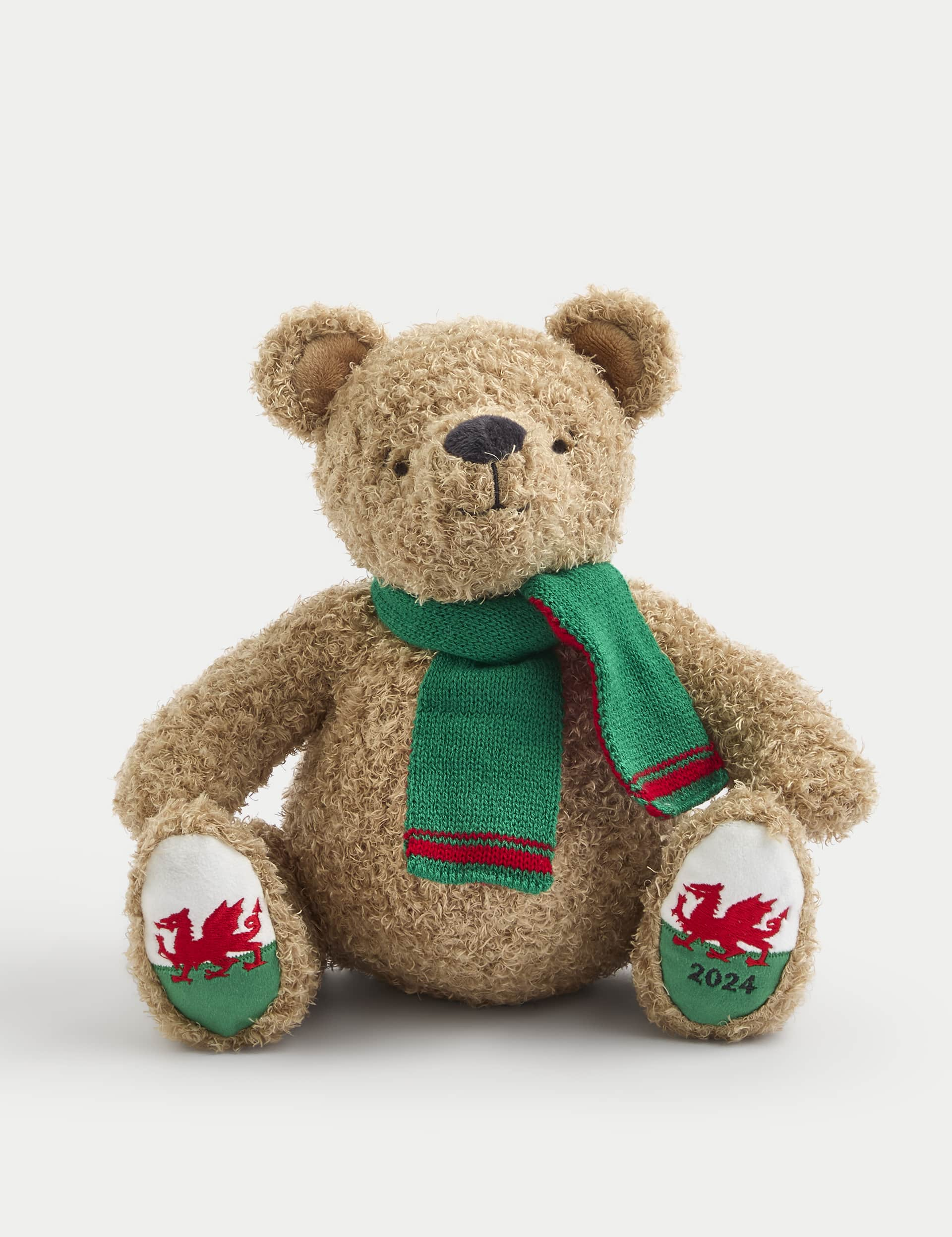 Spencer Bear Wales Soft Toy - Multi, Multi