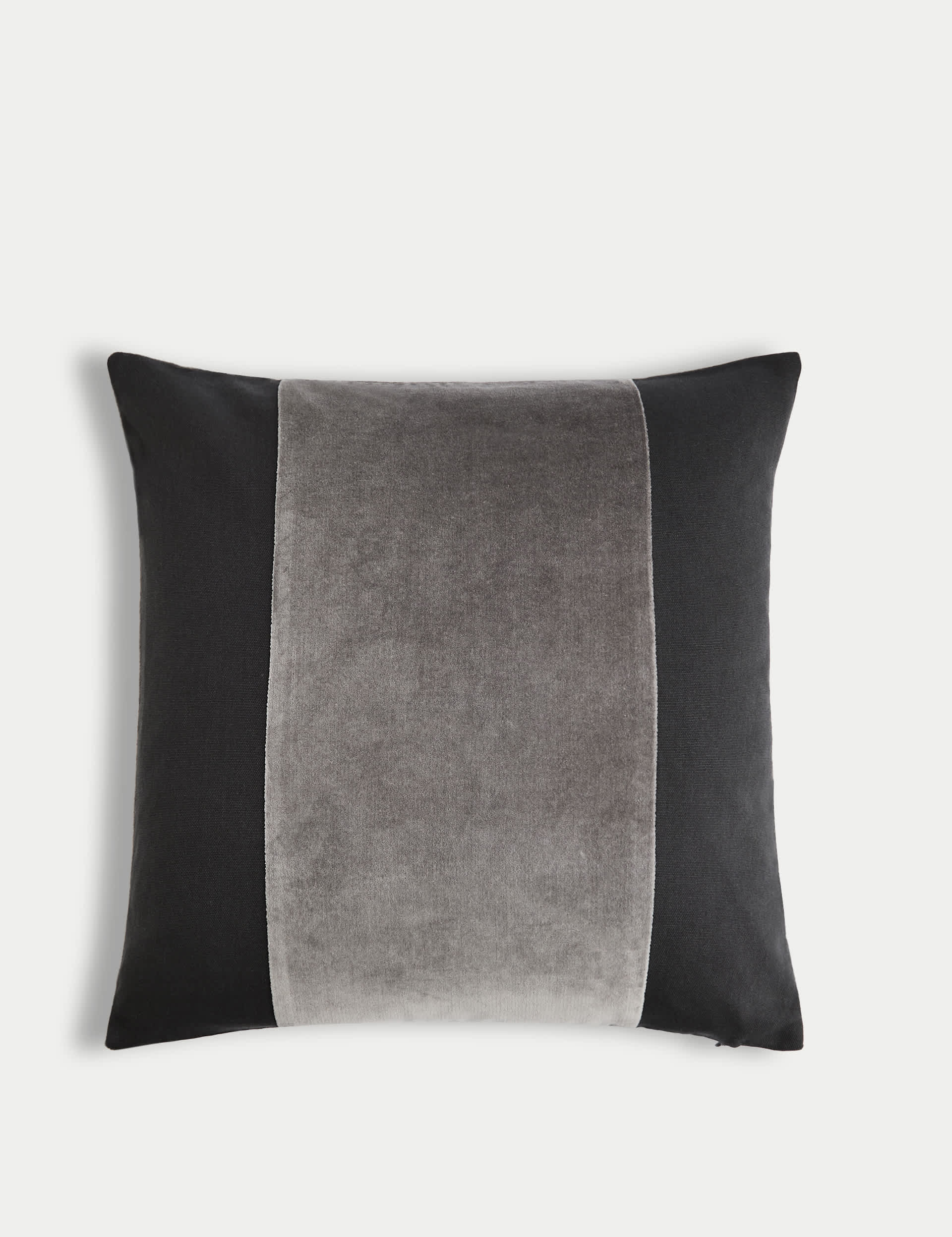 M&S X Kelly Hoppen Band Cushion - Grey Mix, Taupe Mix,Grey Mix