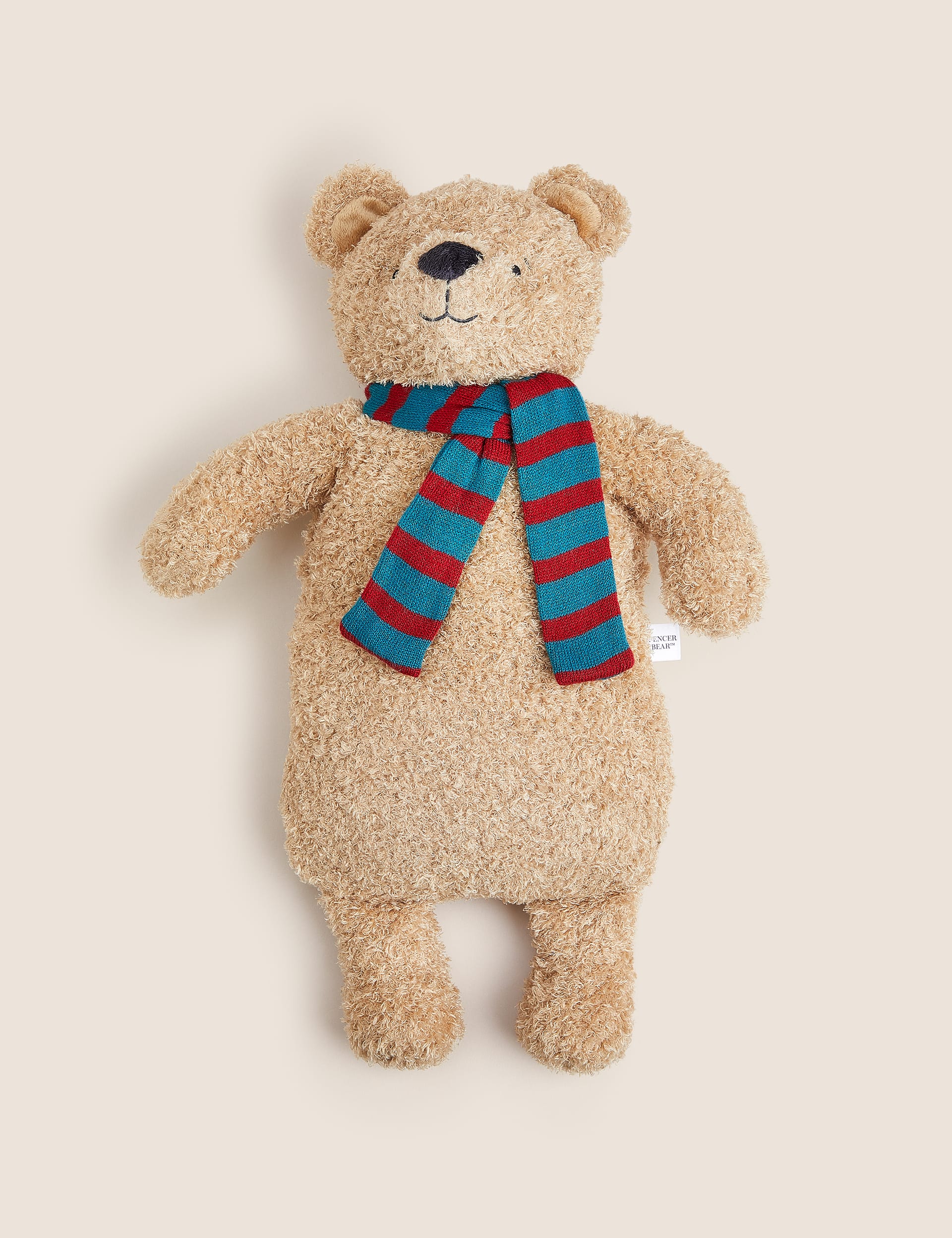 Spencer Bear Hot Water Bottle - Light Brown, Light Brown