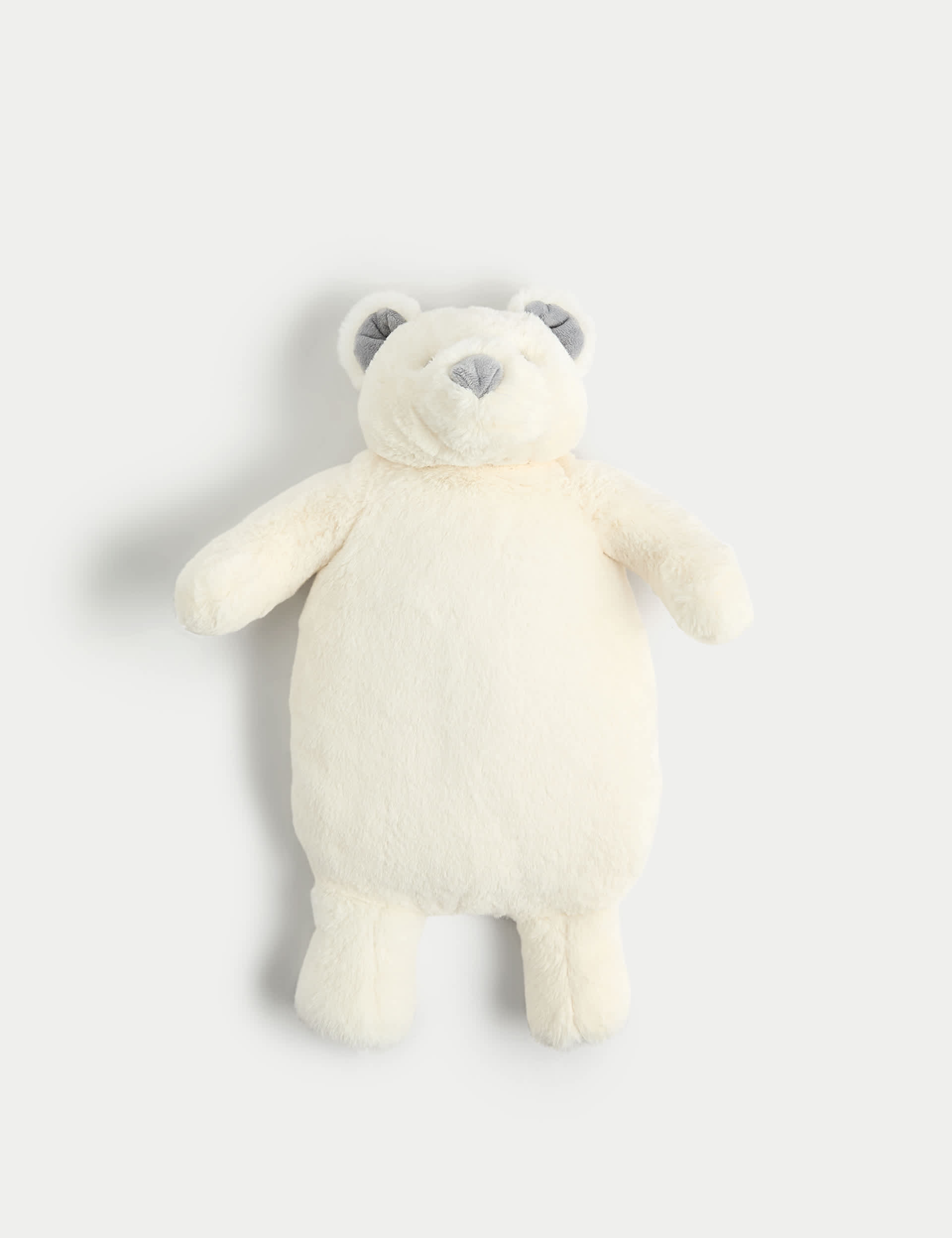 M&S Polar Bear Hot Water Bottle - White, White