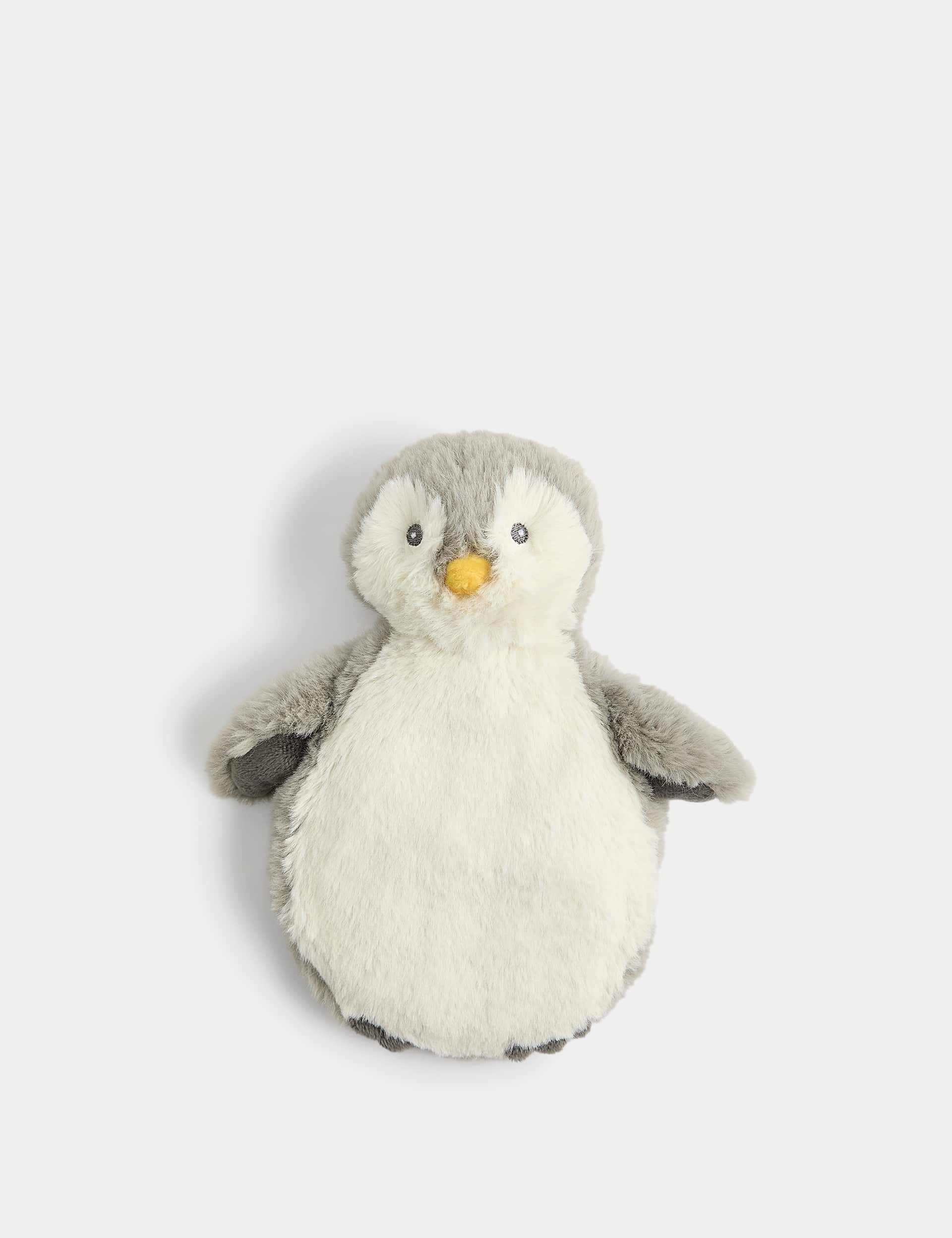 M&S Penguin Faux Fur Hottie - Grey Mix, Grey Mix