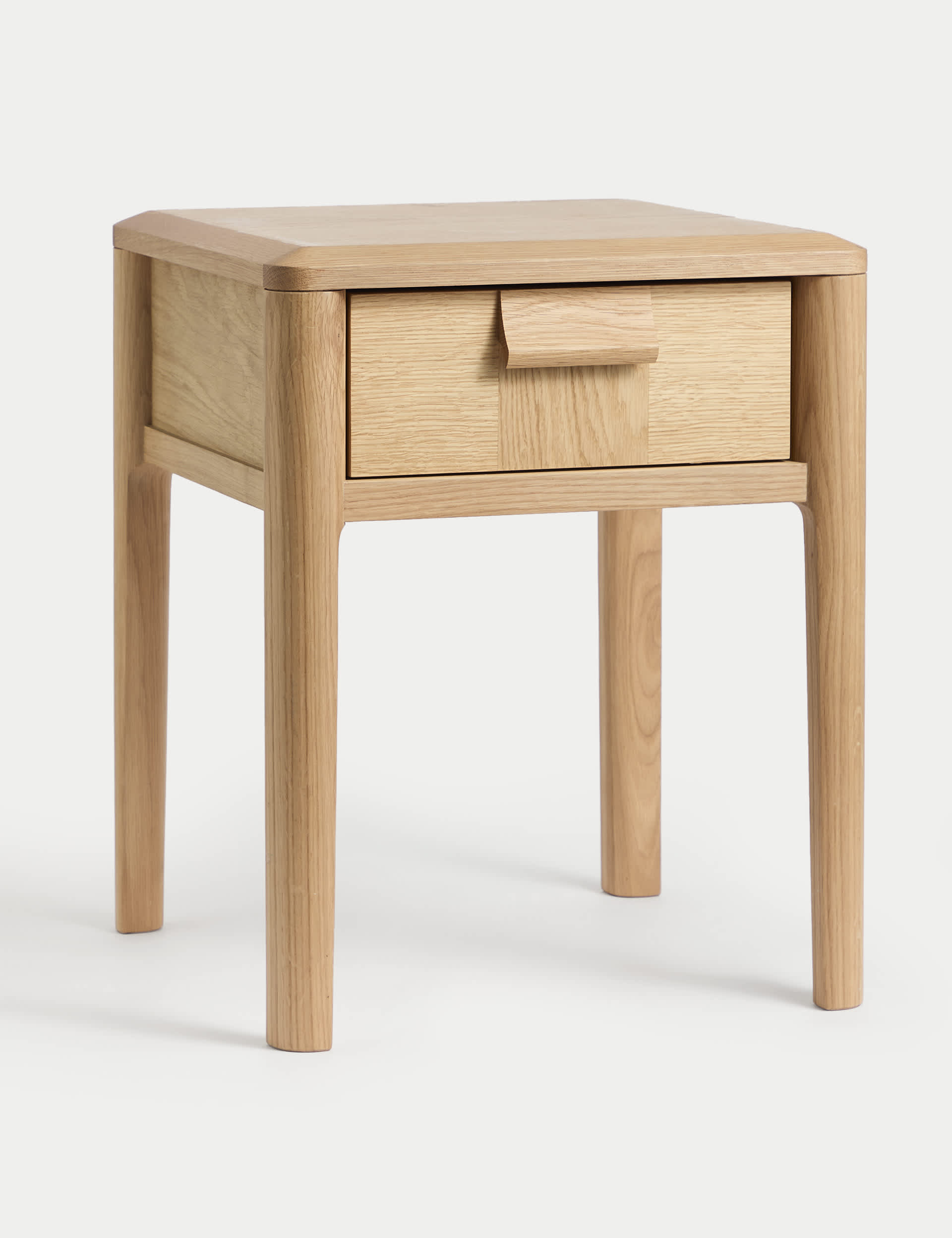 M&S Hutch Side Table - Oak, Oak