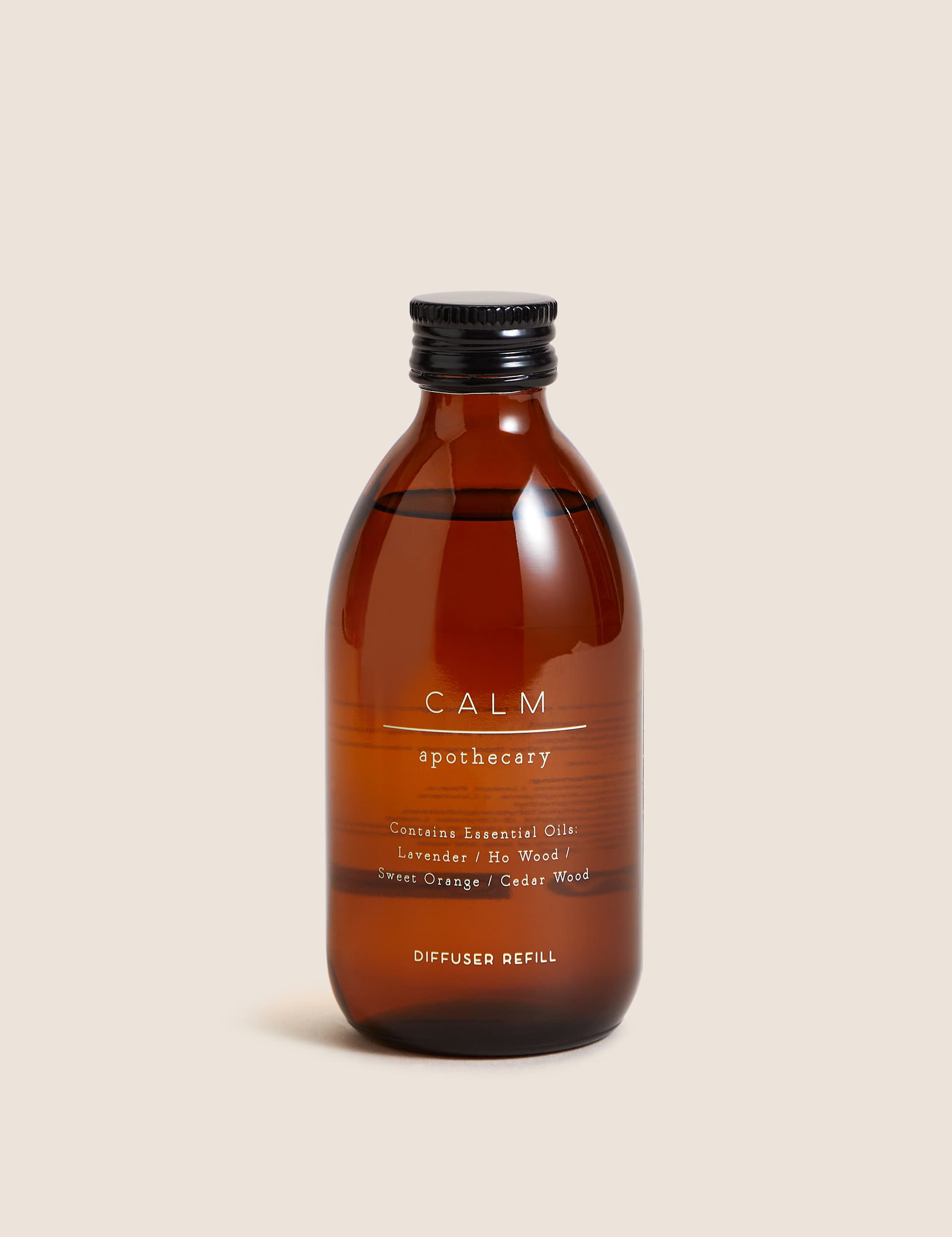 Apothecary Calm 230ml Diffuser Refill - Amber, Amber