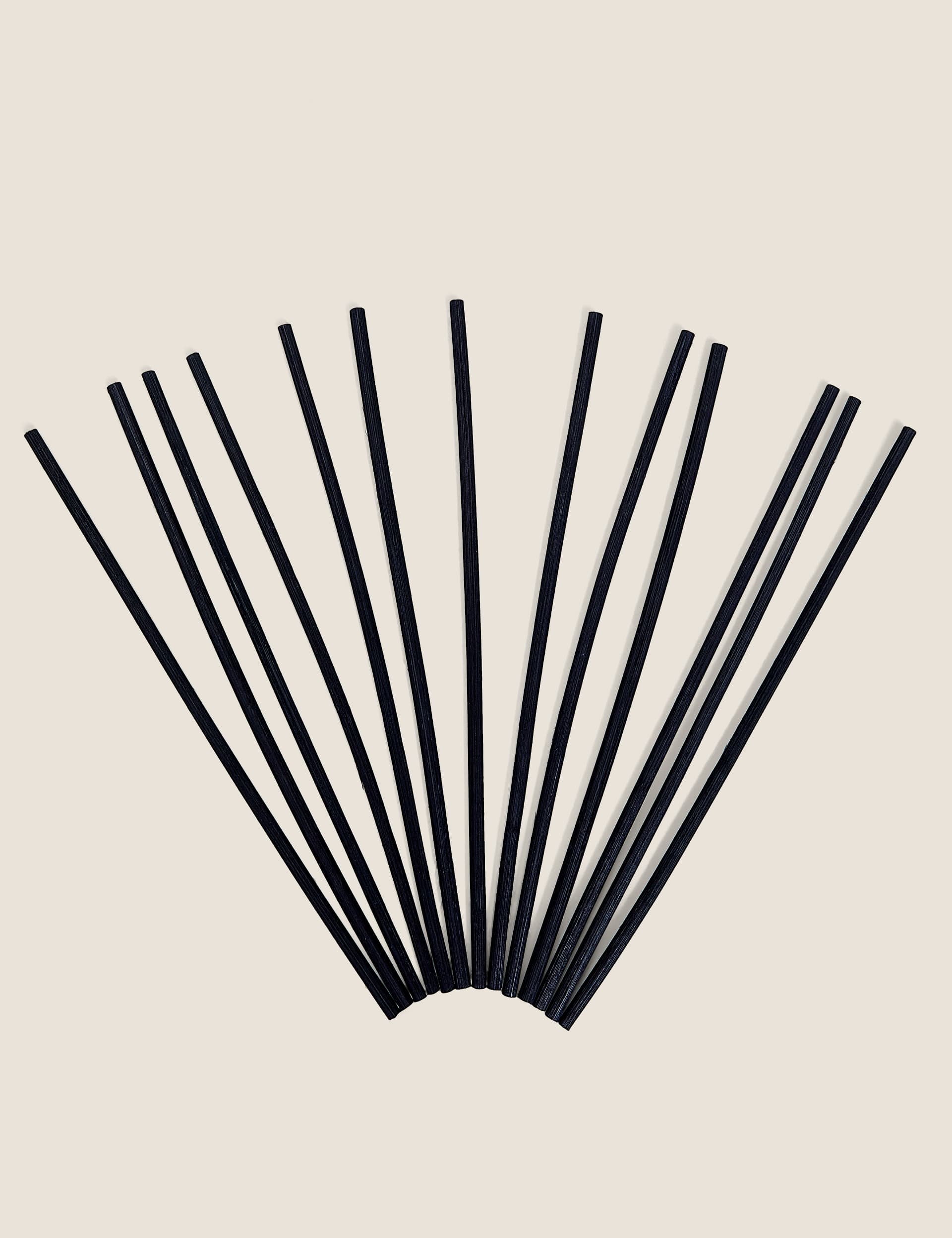 Set of 40 Black Apothecary Diffuser Reeds - Multi, Multi