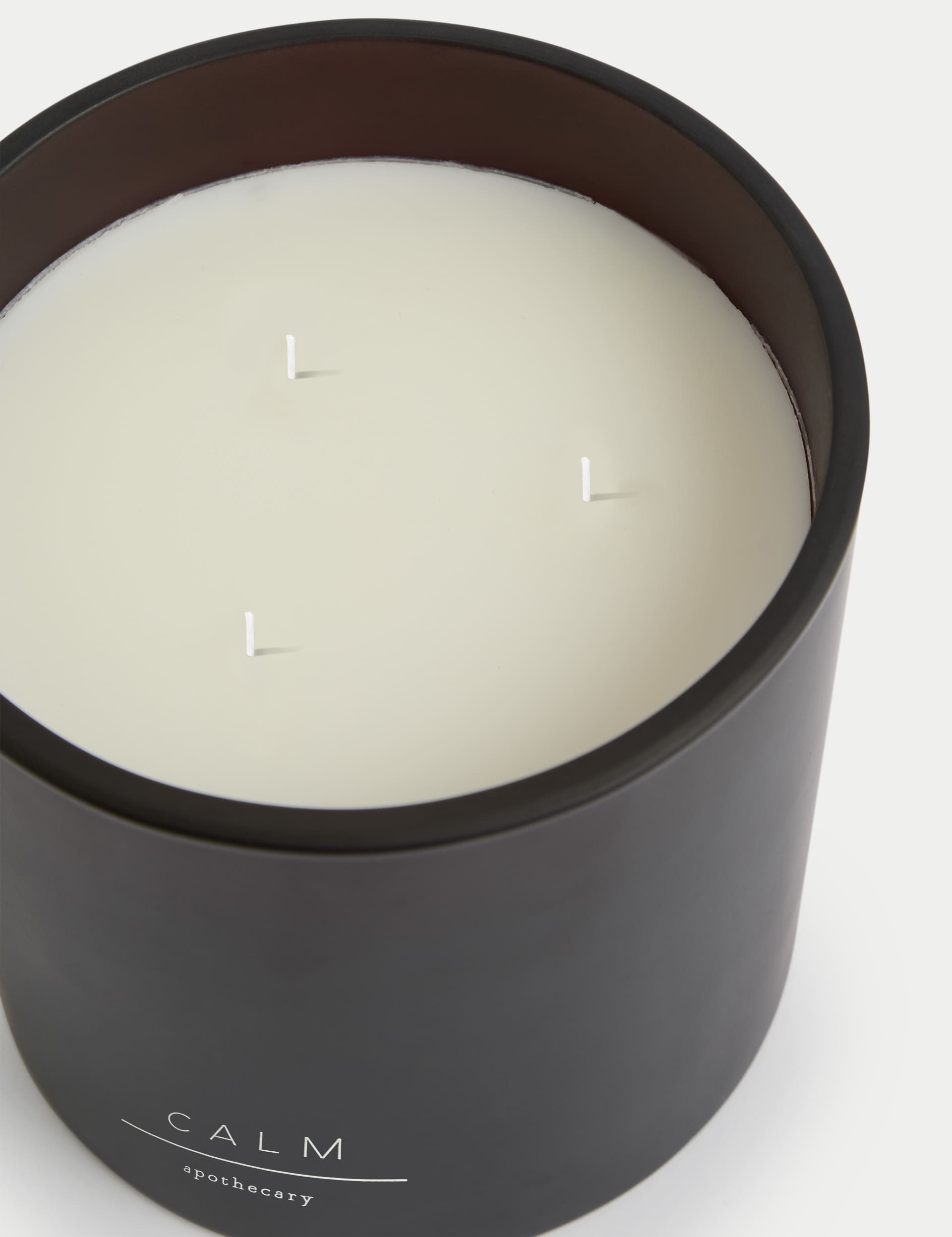 Apothecary Calm 3 Wick Candle - Amber, Amber