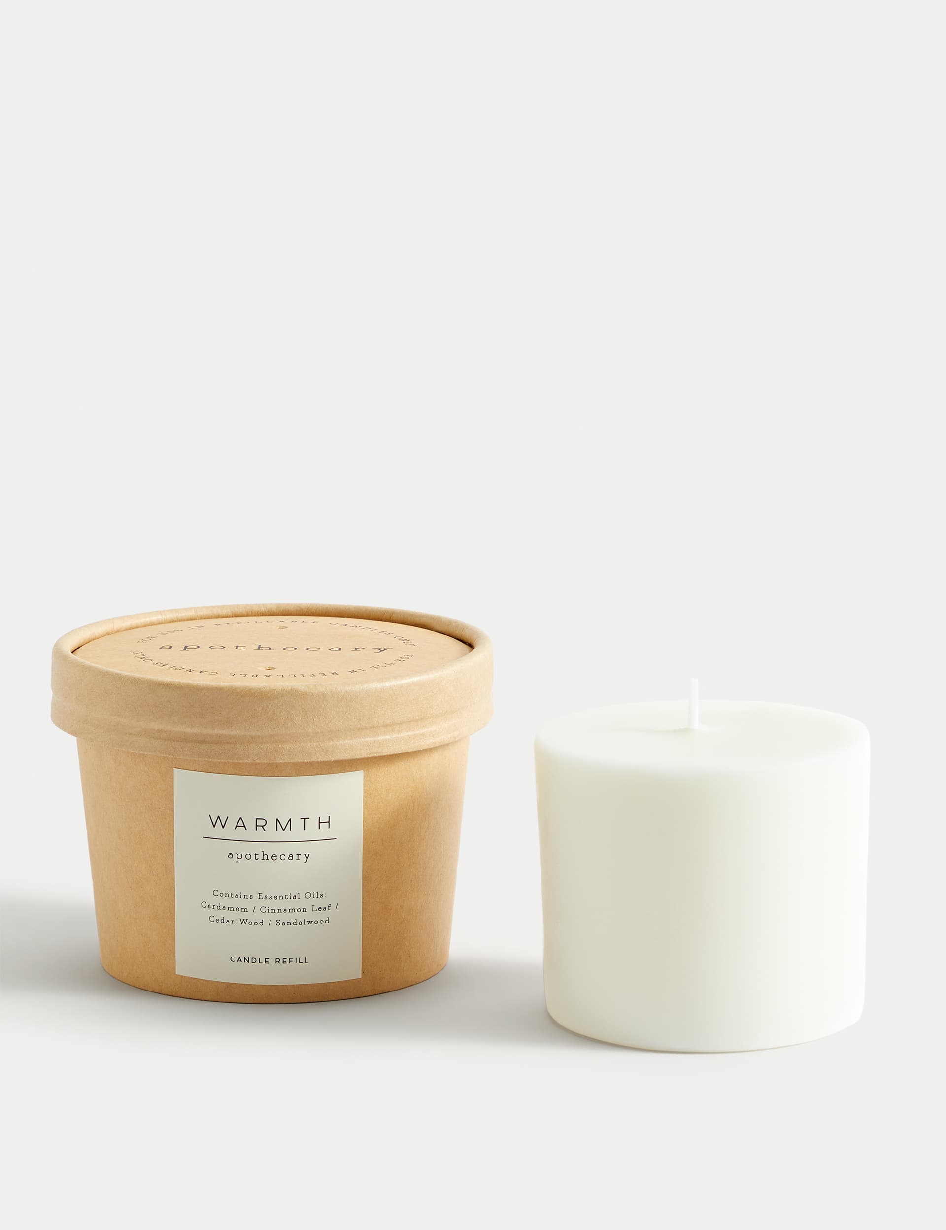 Apothecary Warmth Candle Refill - Amber, Amber