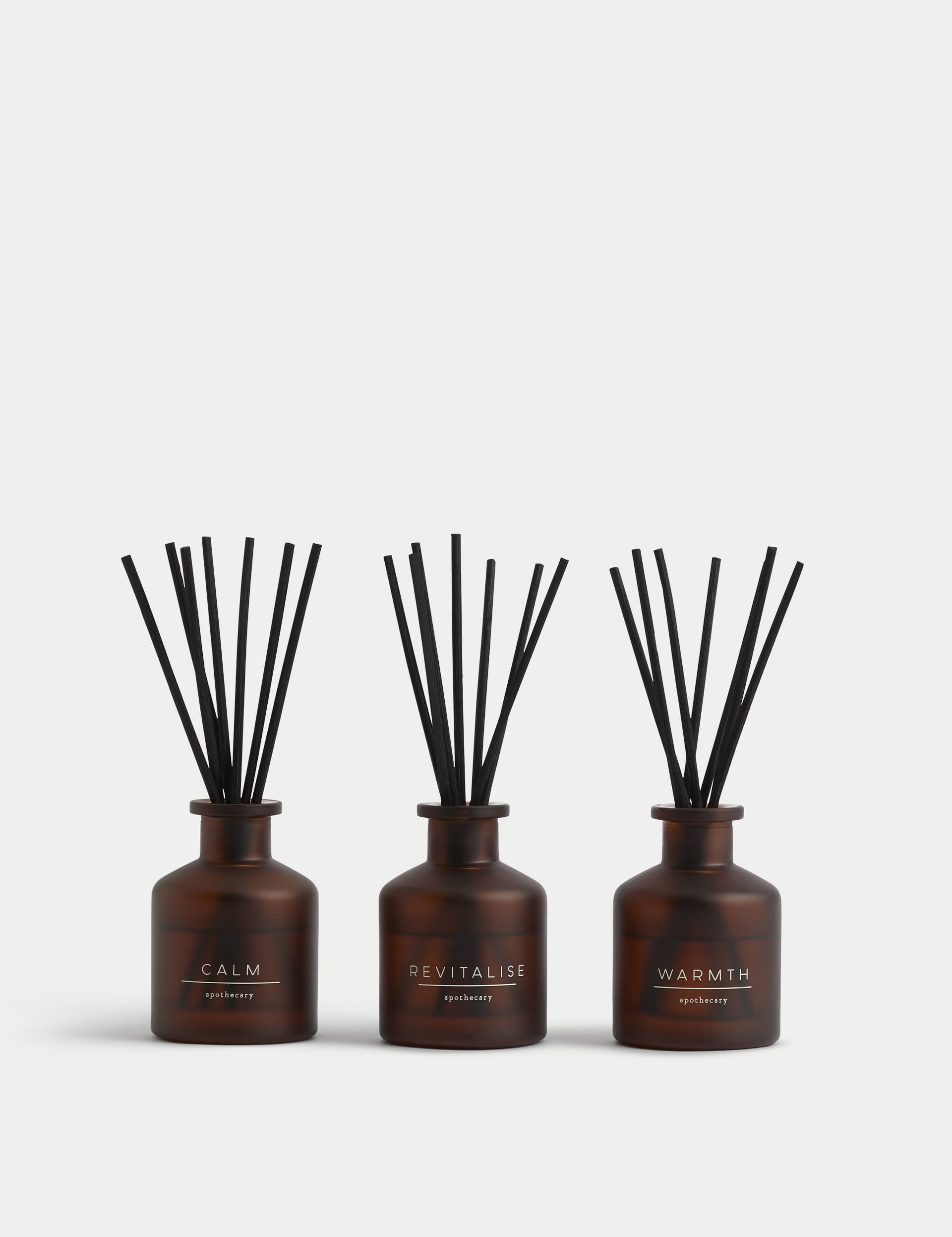 M&S Set of 3 Mini Diffuser Set - Amber, Amber