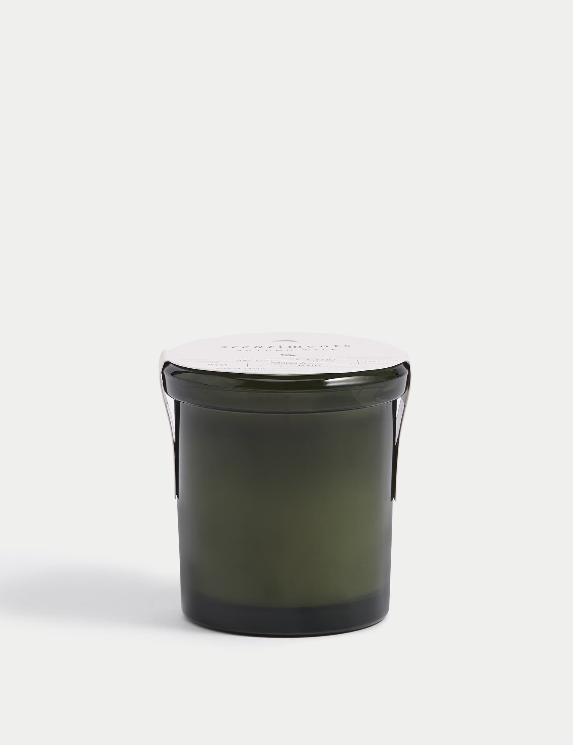 Scentiments Autumn Walk Scented Candle - Green Mix, Green Mix