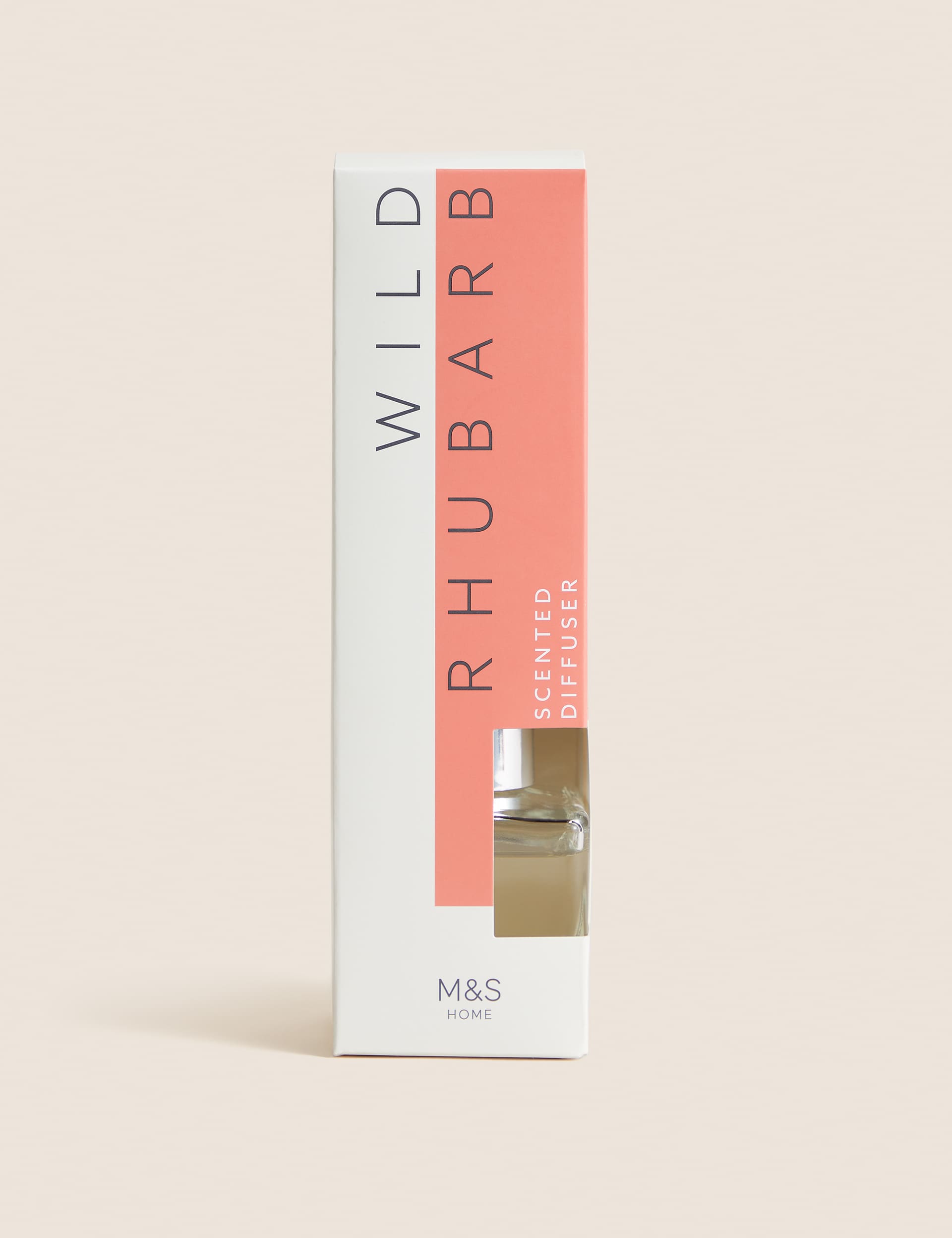 M&S Collection Wild Rhubarb 80ml Diffuser - Pink, Pink