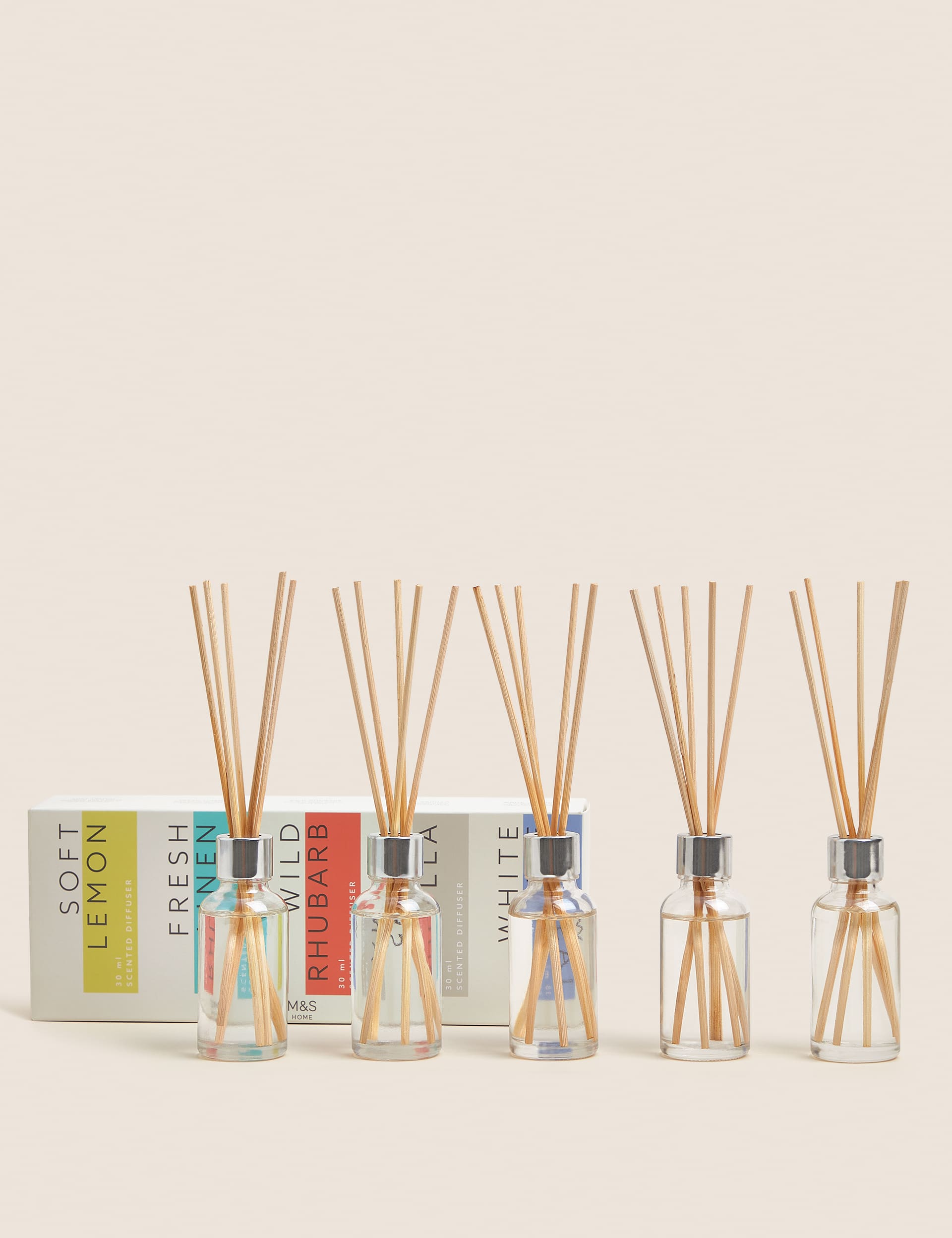 M&S Set of 5 Mini Diffusers - Multi, Multi