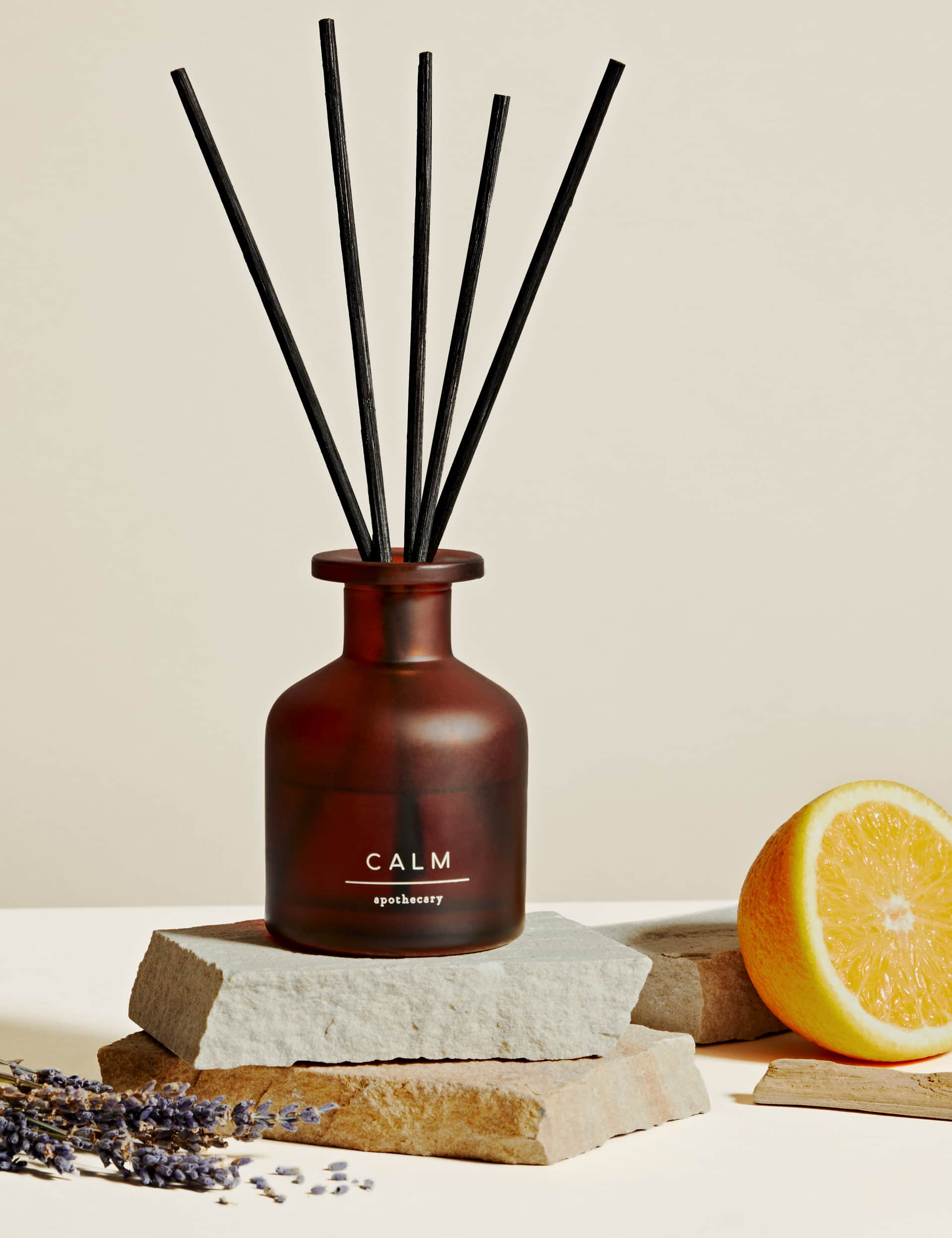 Apothecary Calm 100ml Diffuser - Amber, Amber