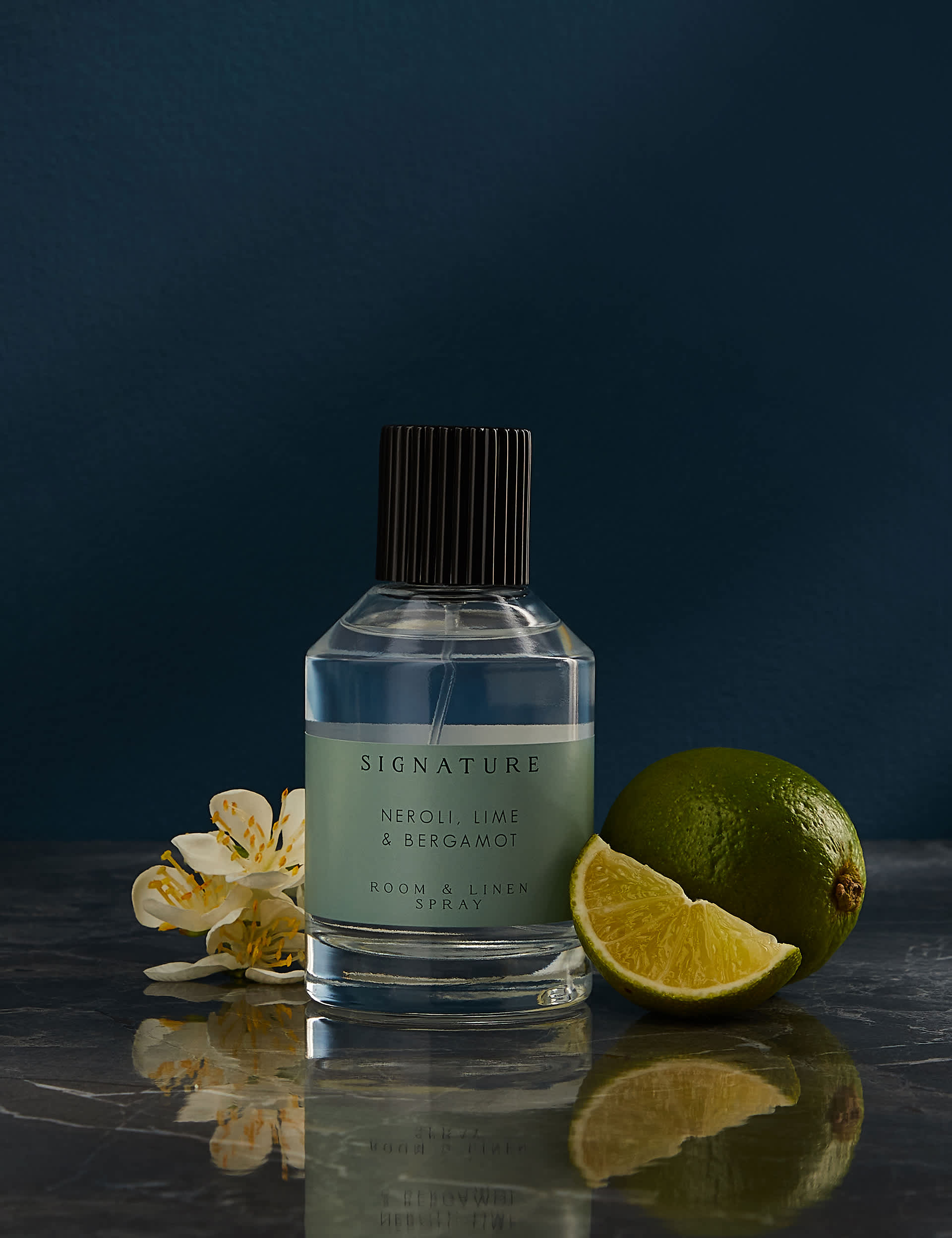 Signature Neroli, Lime & Bergamot Room Spray - Blue Mix, Blue Mix